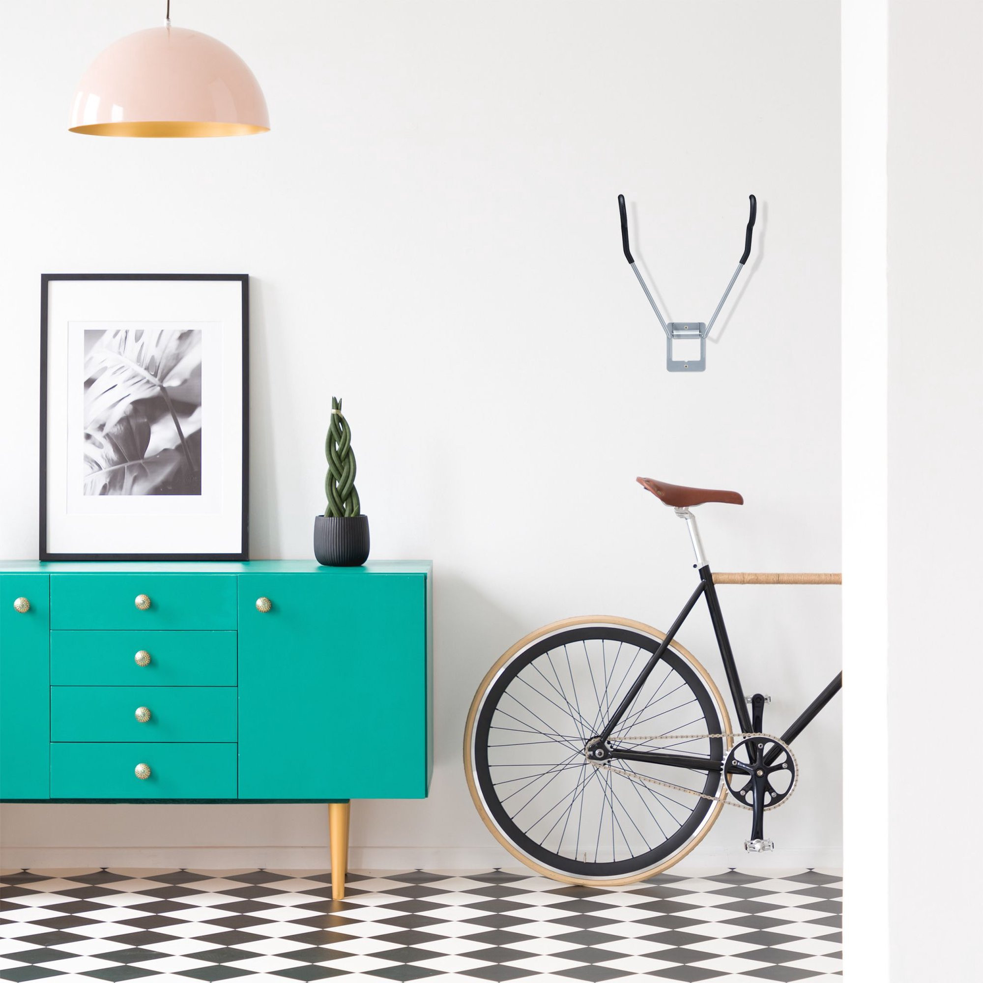 Support mural pliable pour vélo
