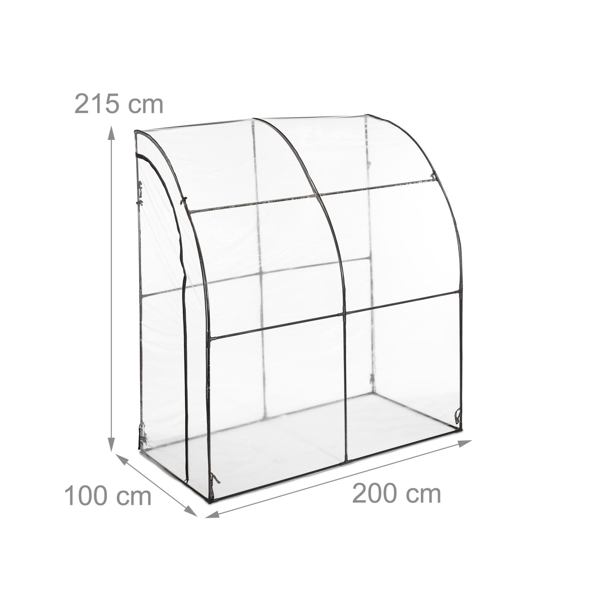 Serra di plastica per pomodori