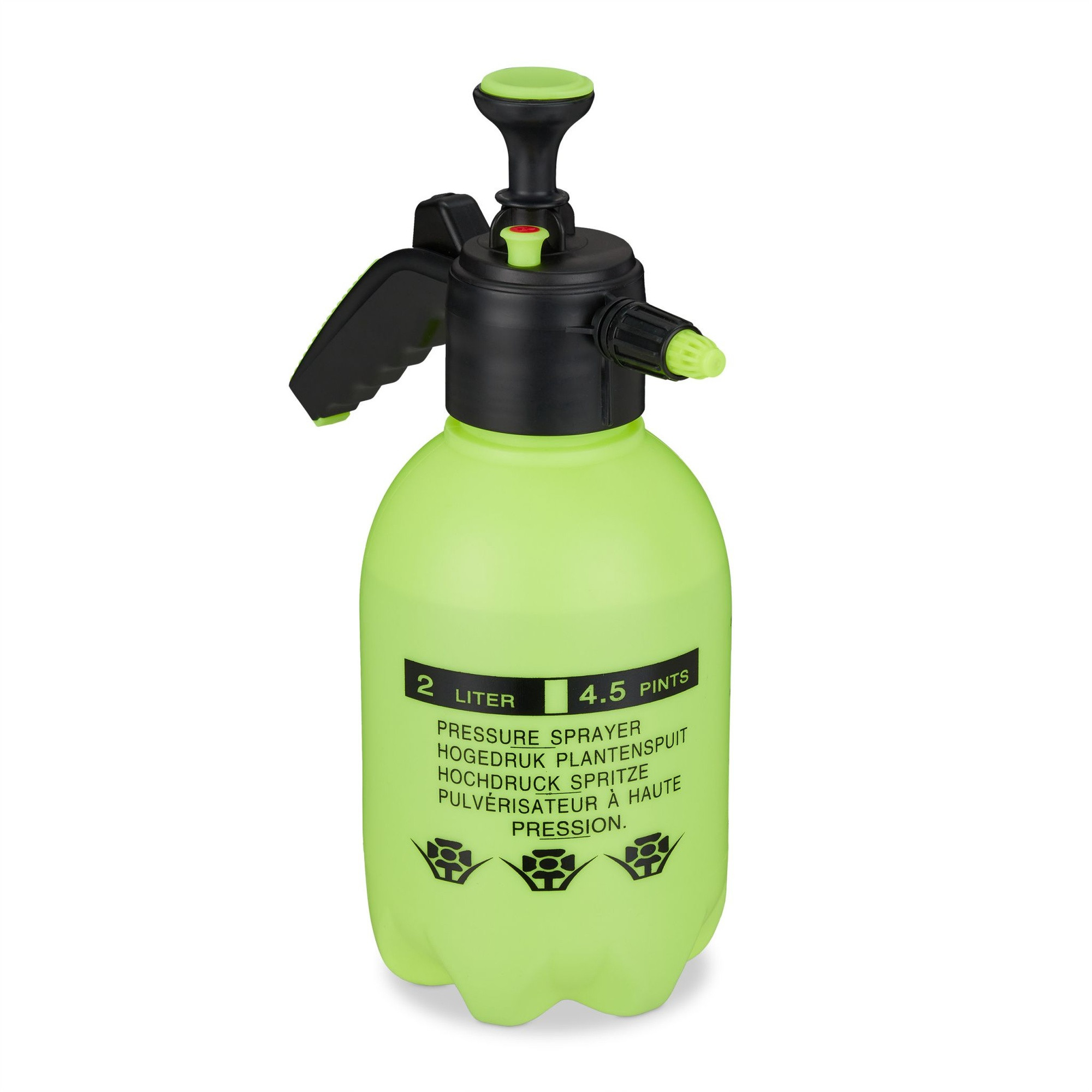 Pulvérisateur à pression 2 litres vert