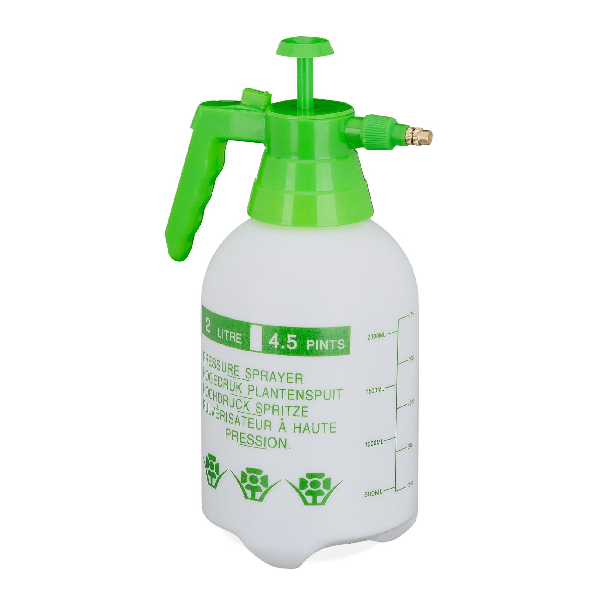 Pulvérisateur à pression 2 litres vert