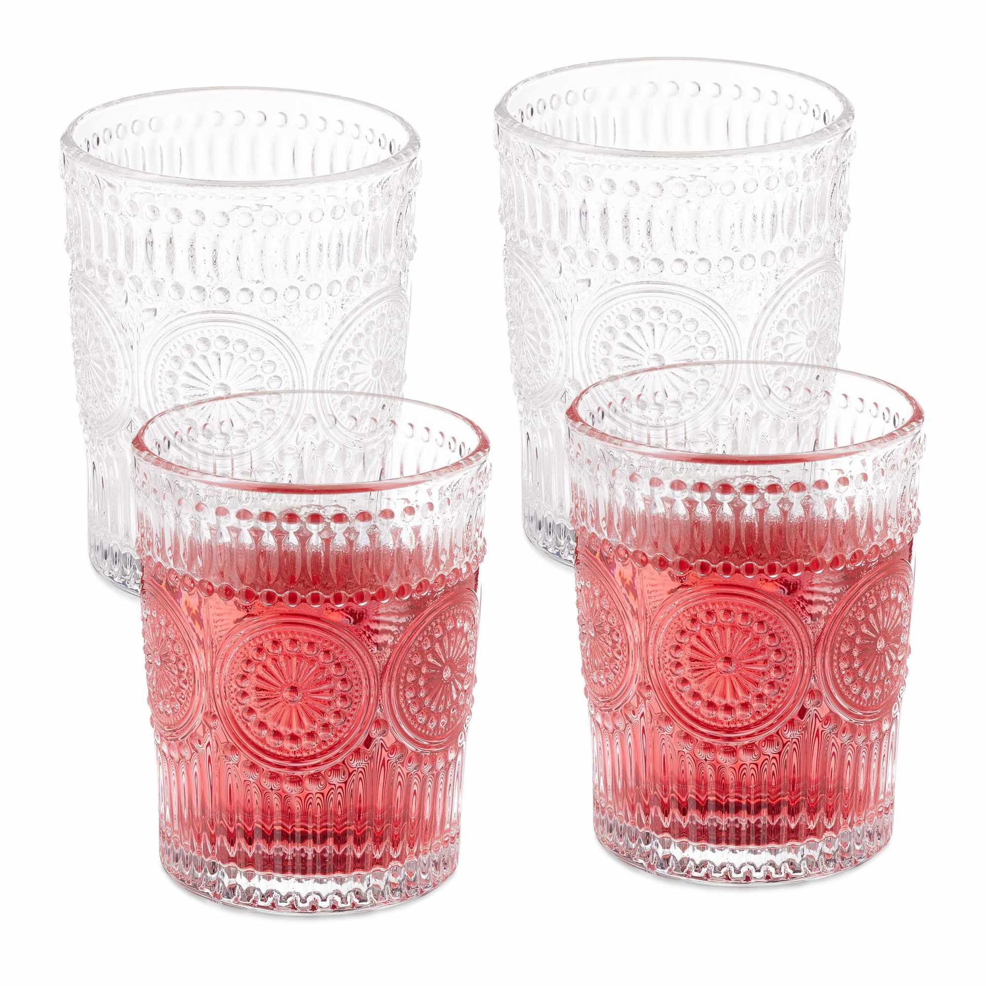 Bicchieri vintage da 30 cl set da 4