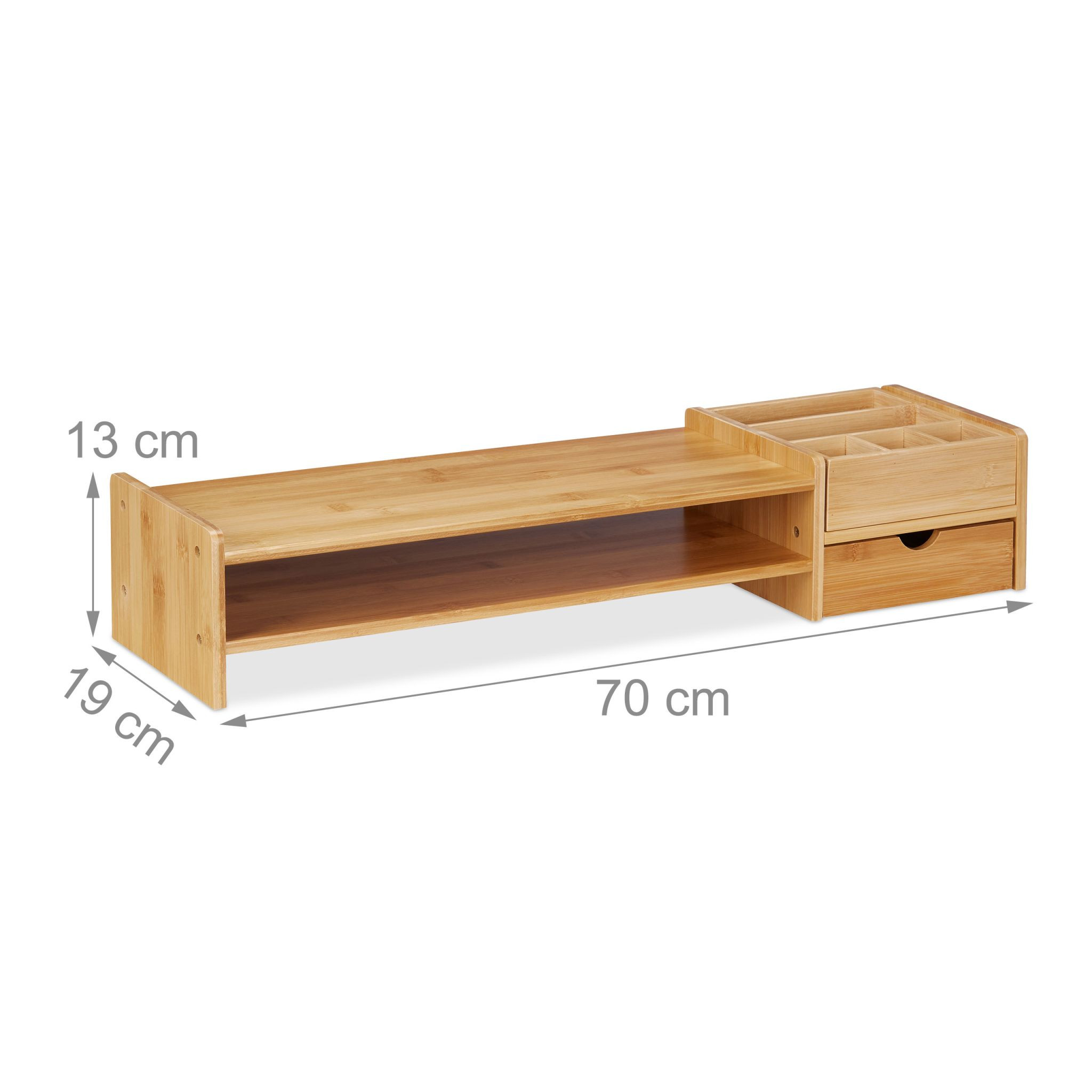 Support d'écran et rangement de bureau