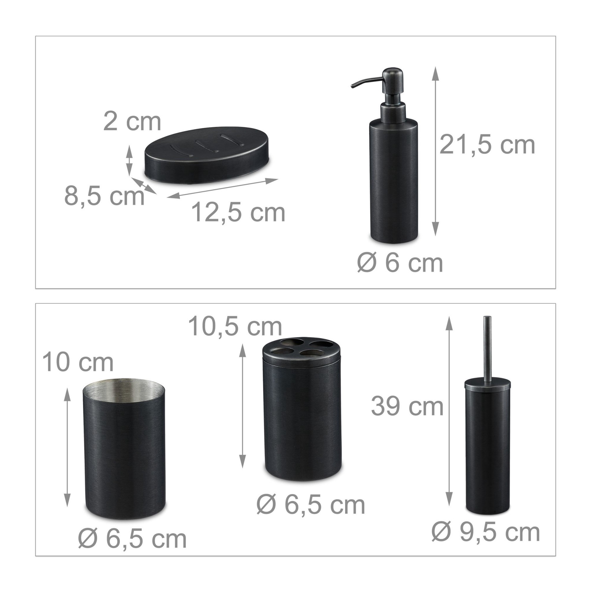 Bathroom set 5 parts