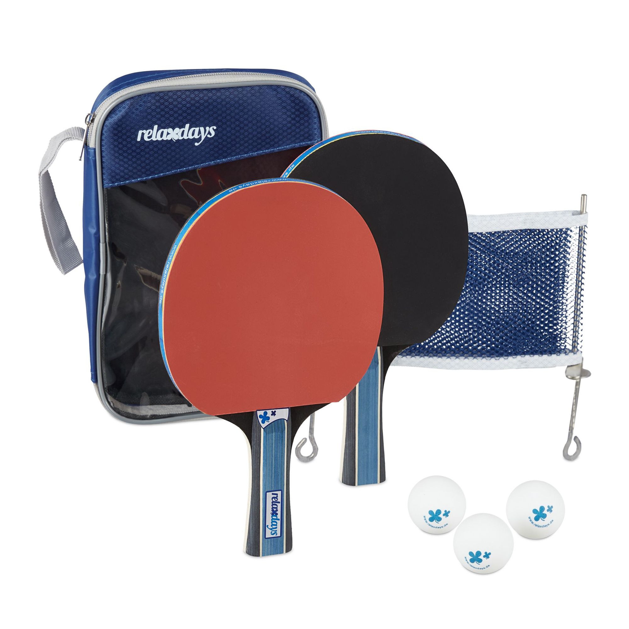 Pingpongracketset met net