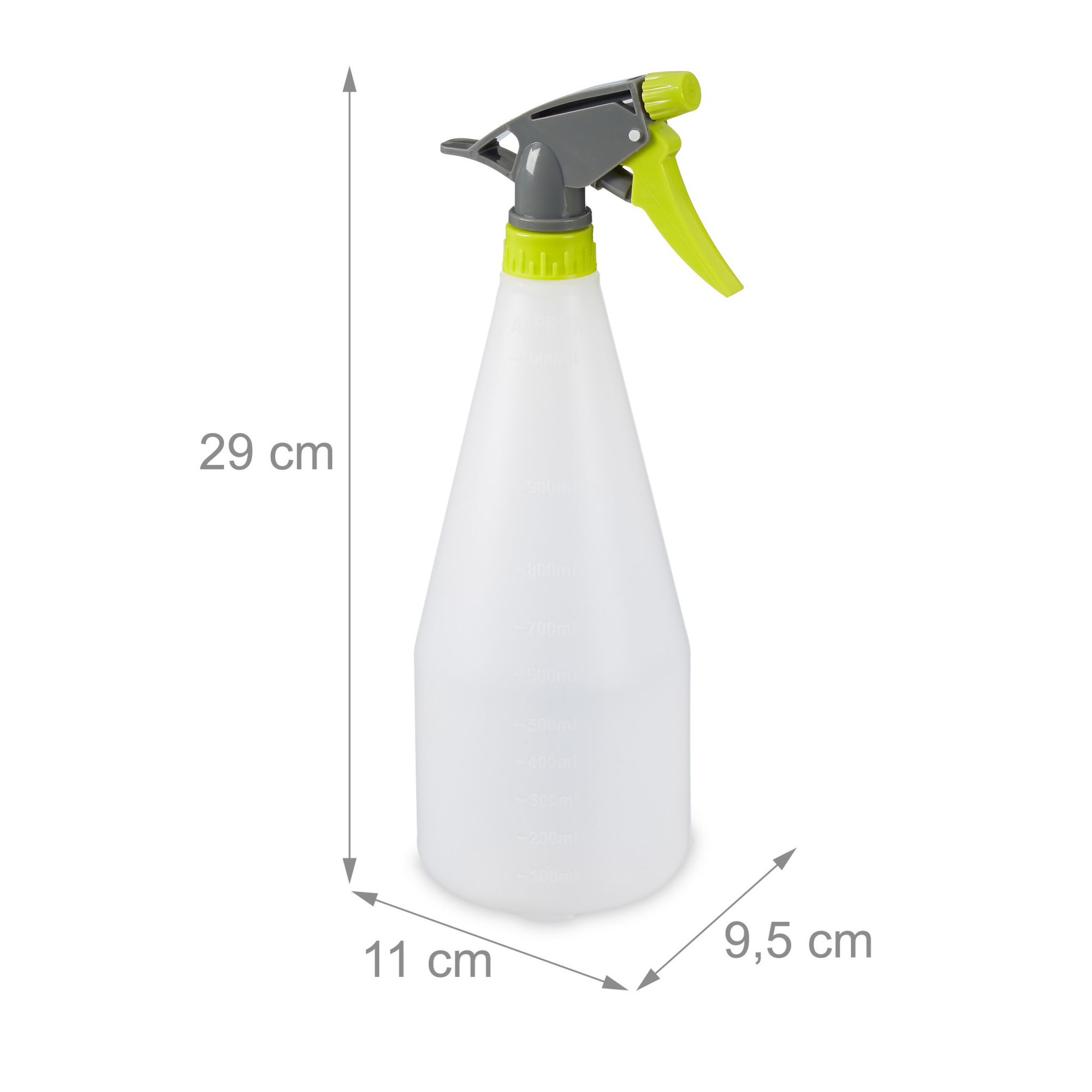 Spuitfles 1 liter set van 2