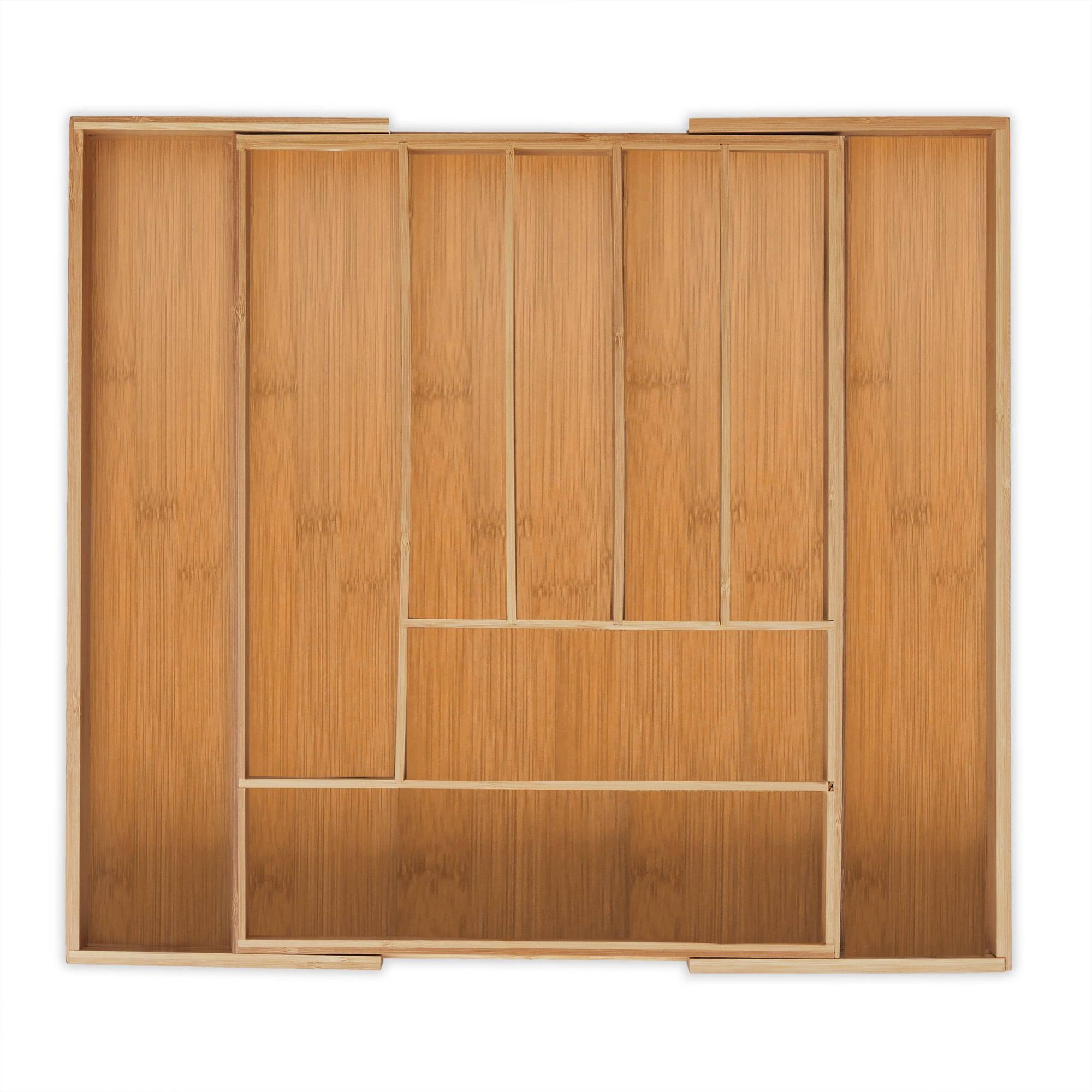 Range-couverts extensible en bambou