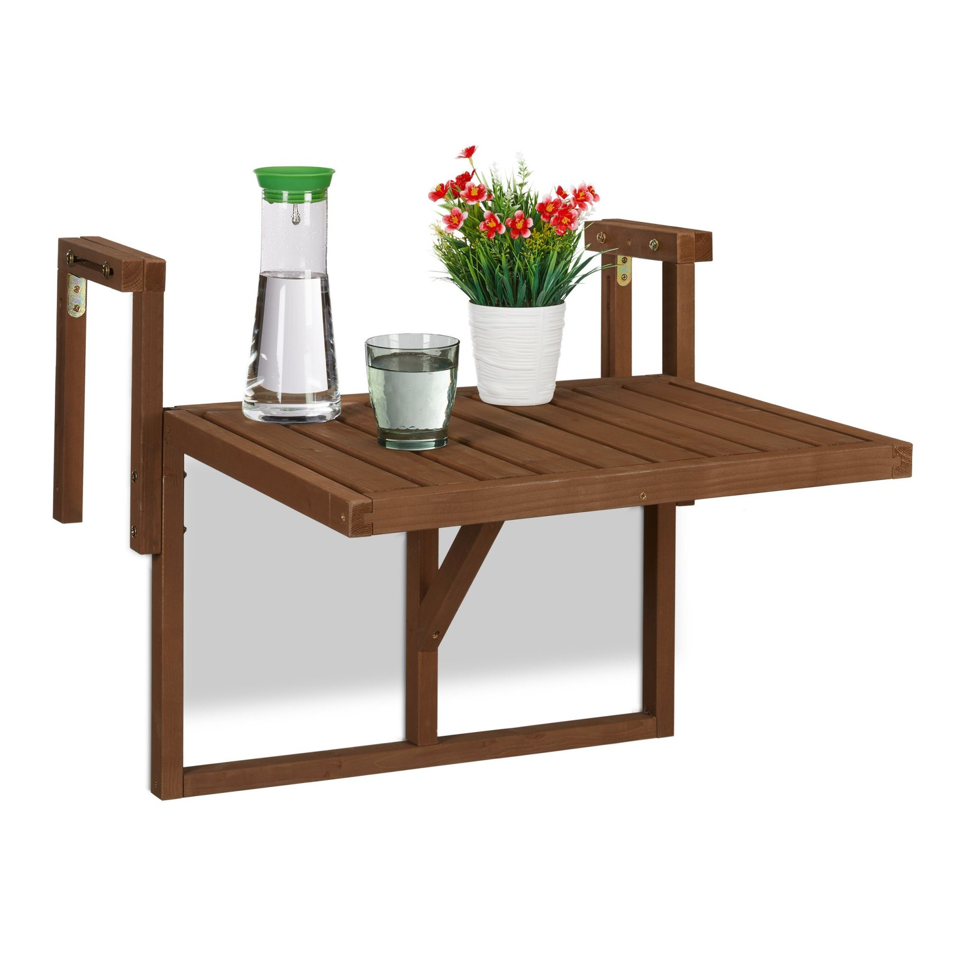 Balkontafel hangend hout