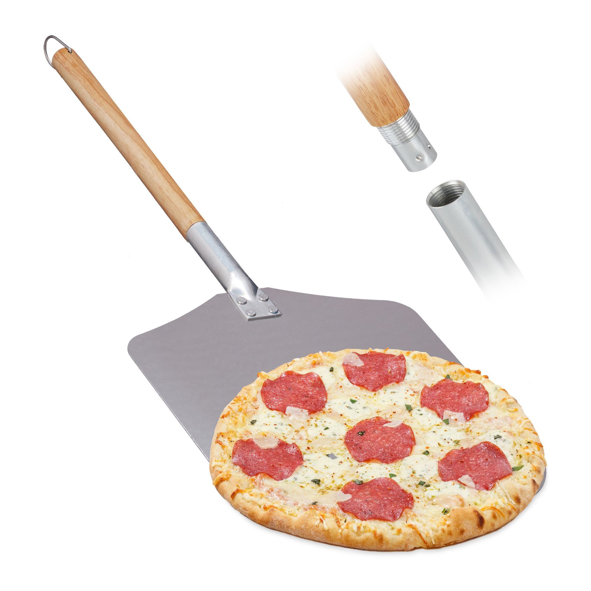 Pala para pizza de aluminio