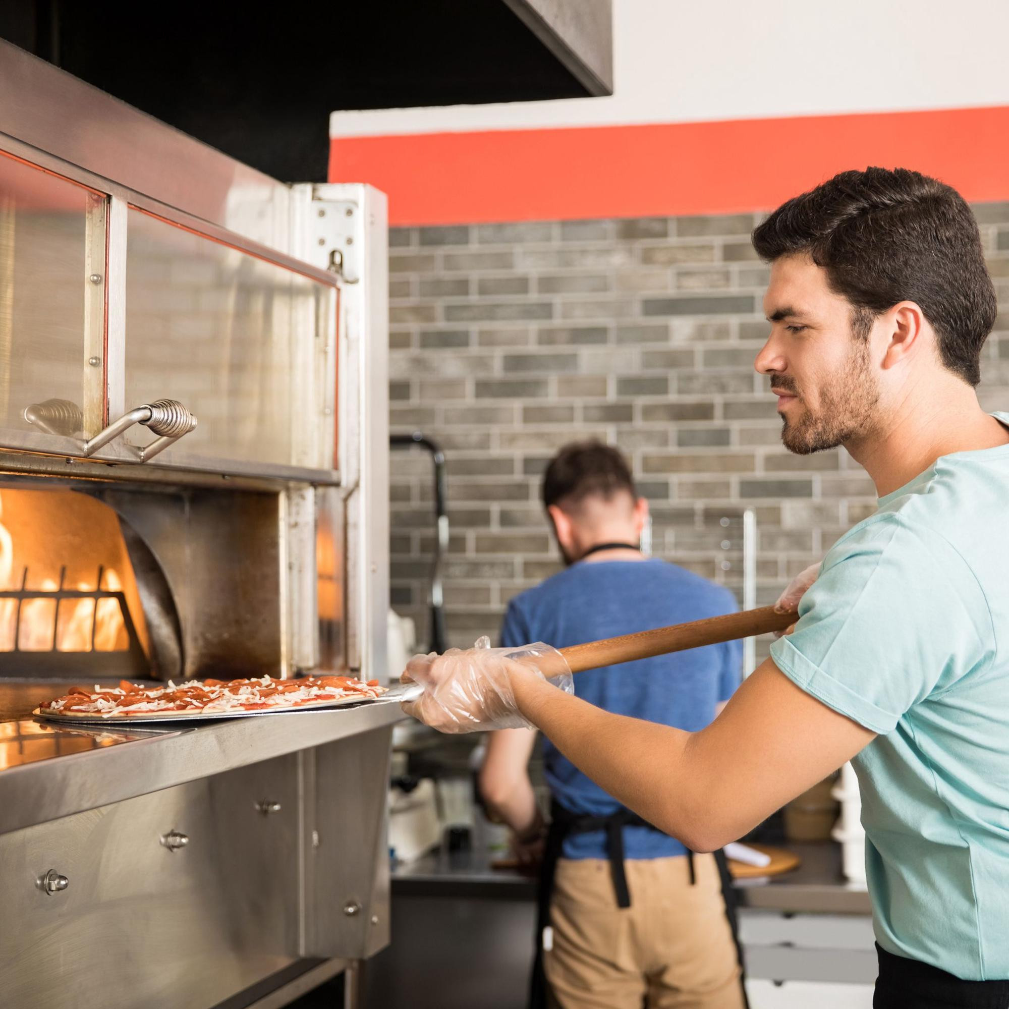 Pala para pizza de aluminio
