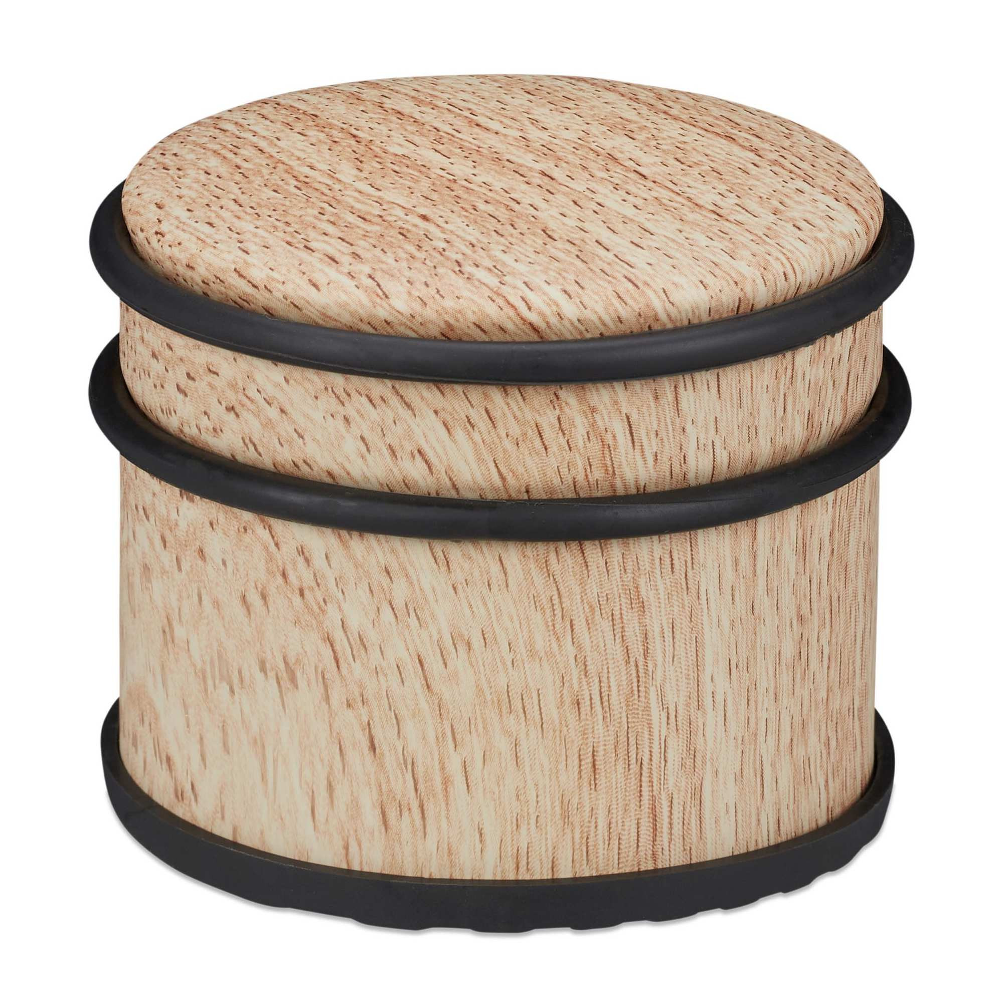 Butée de porte aspect bois