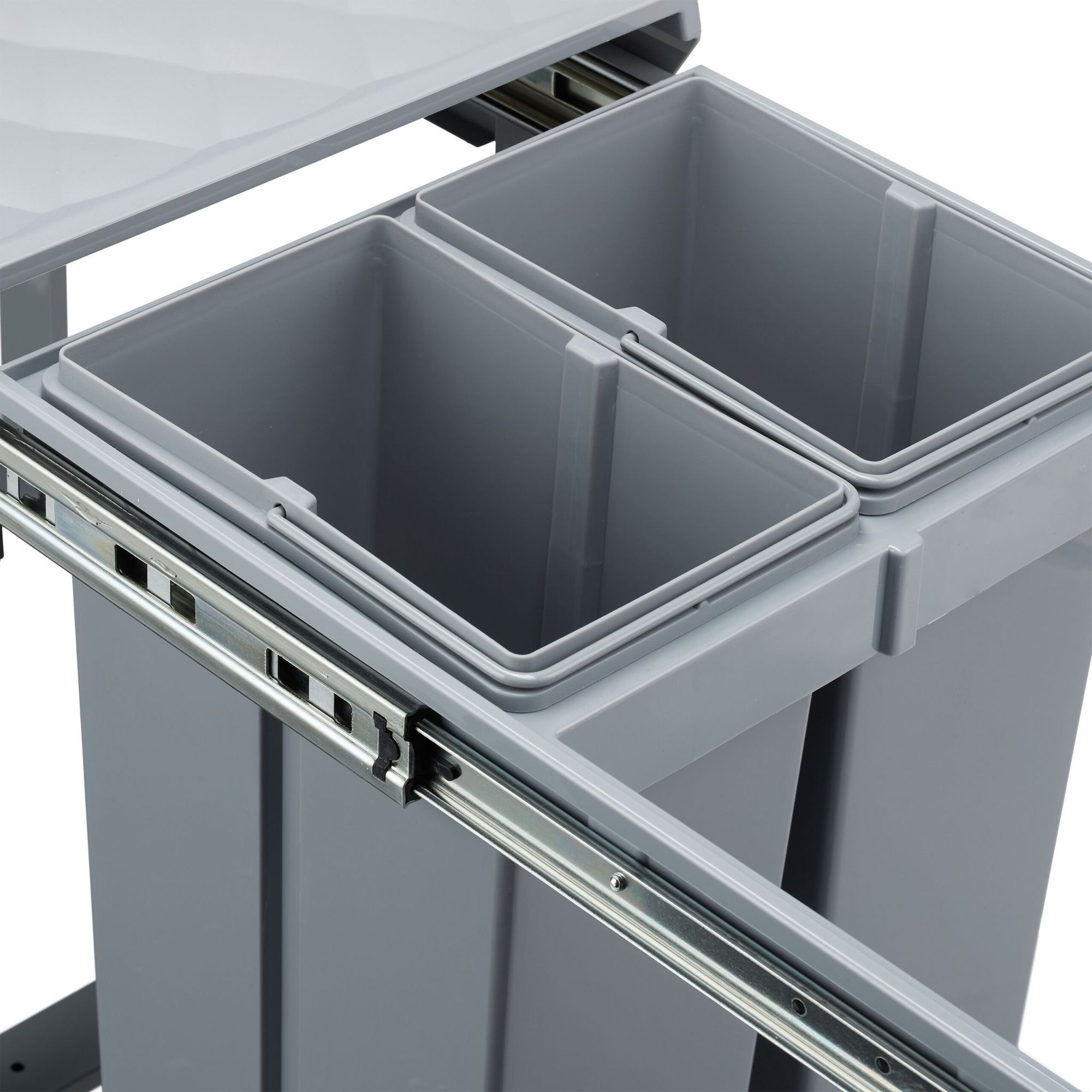 Source sorting with 3 waste bins