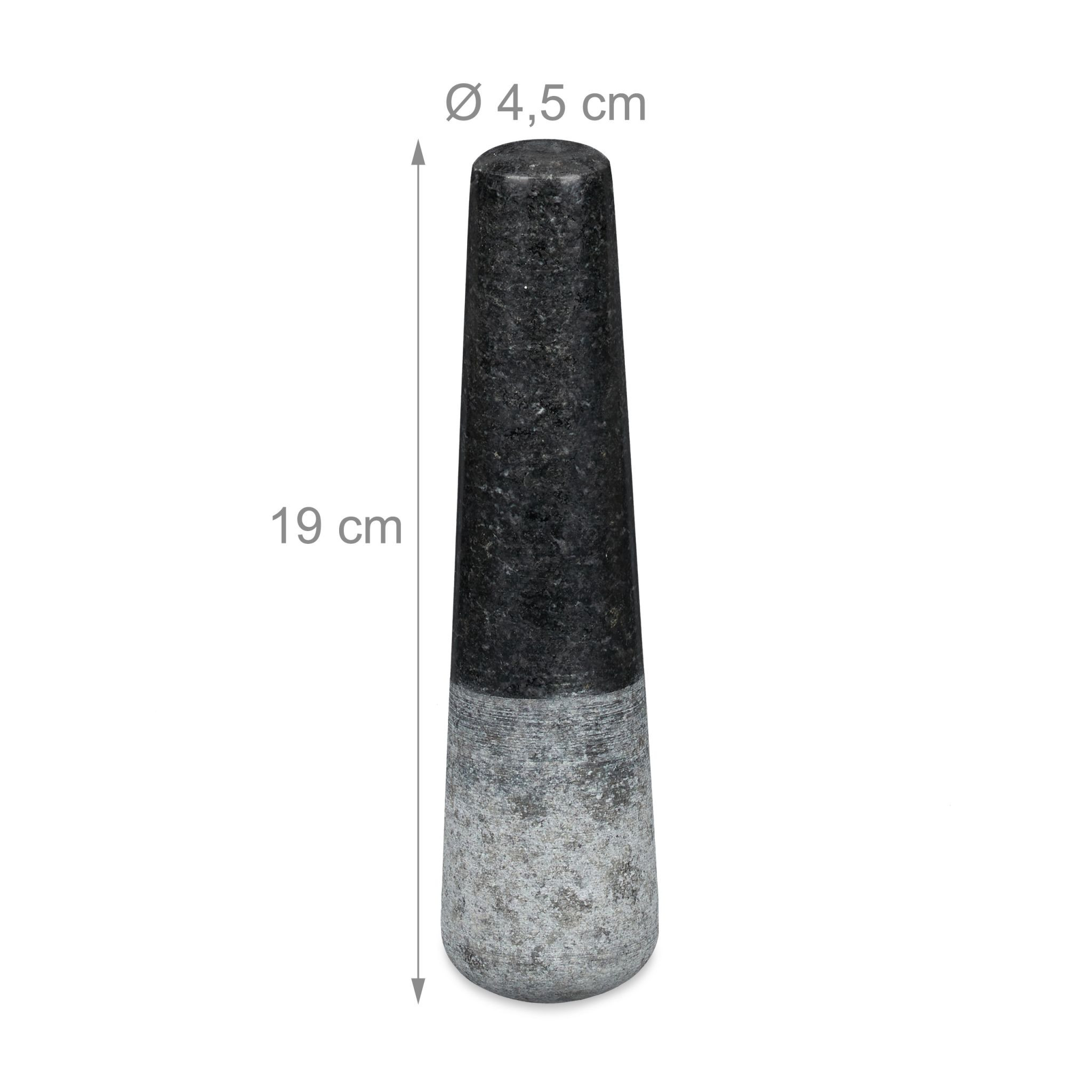 Mörtel Granit mit Schlag