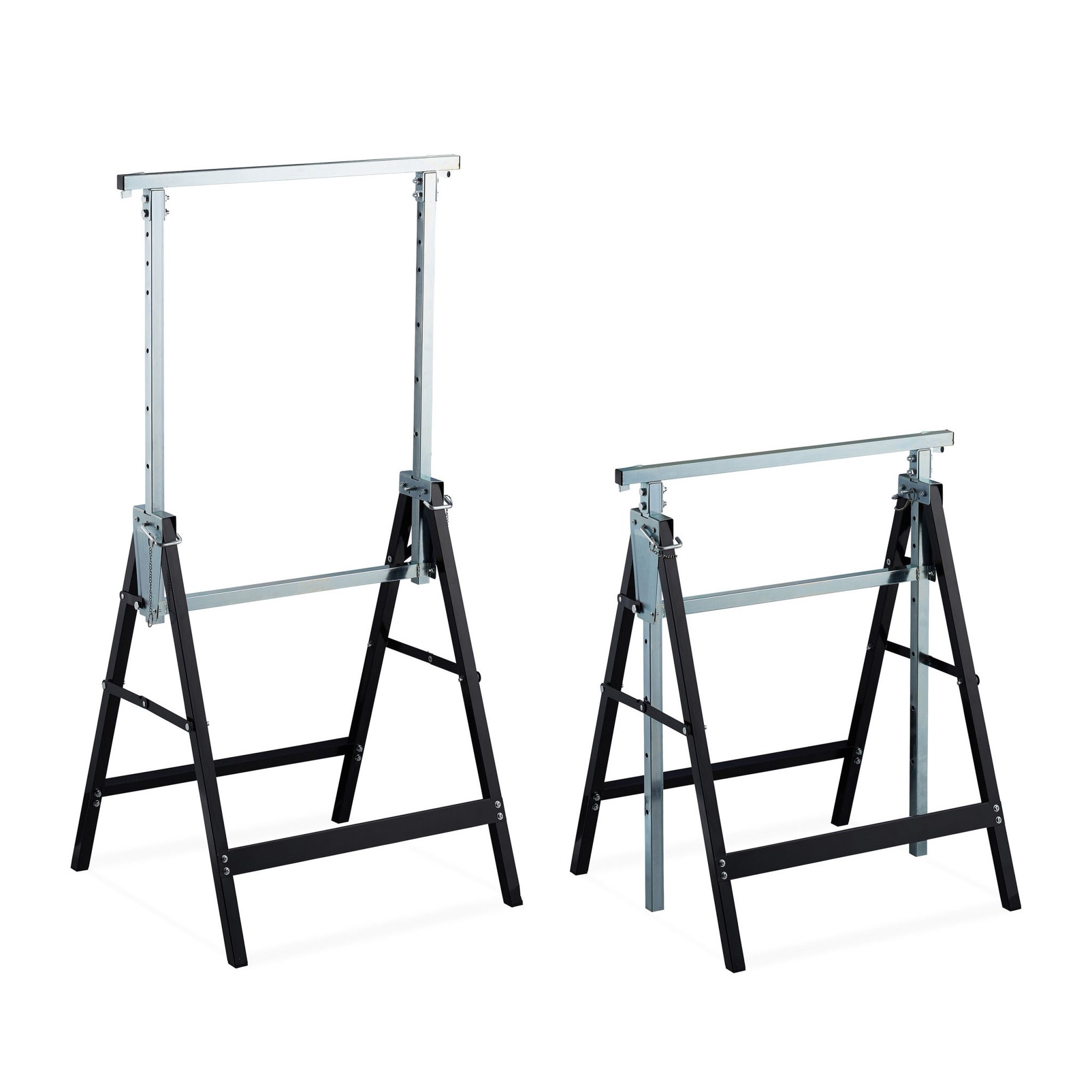 Werkbok staal, set van 2