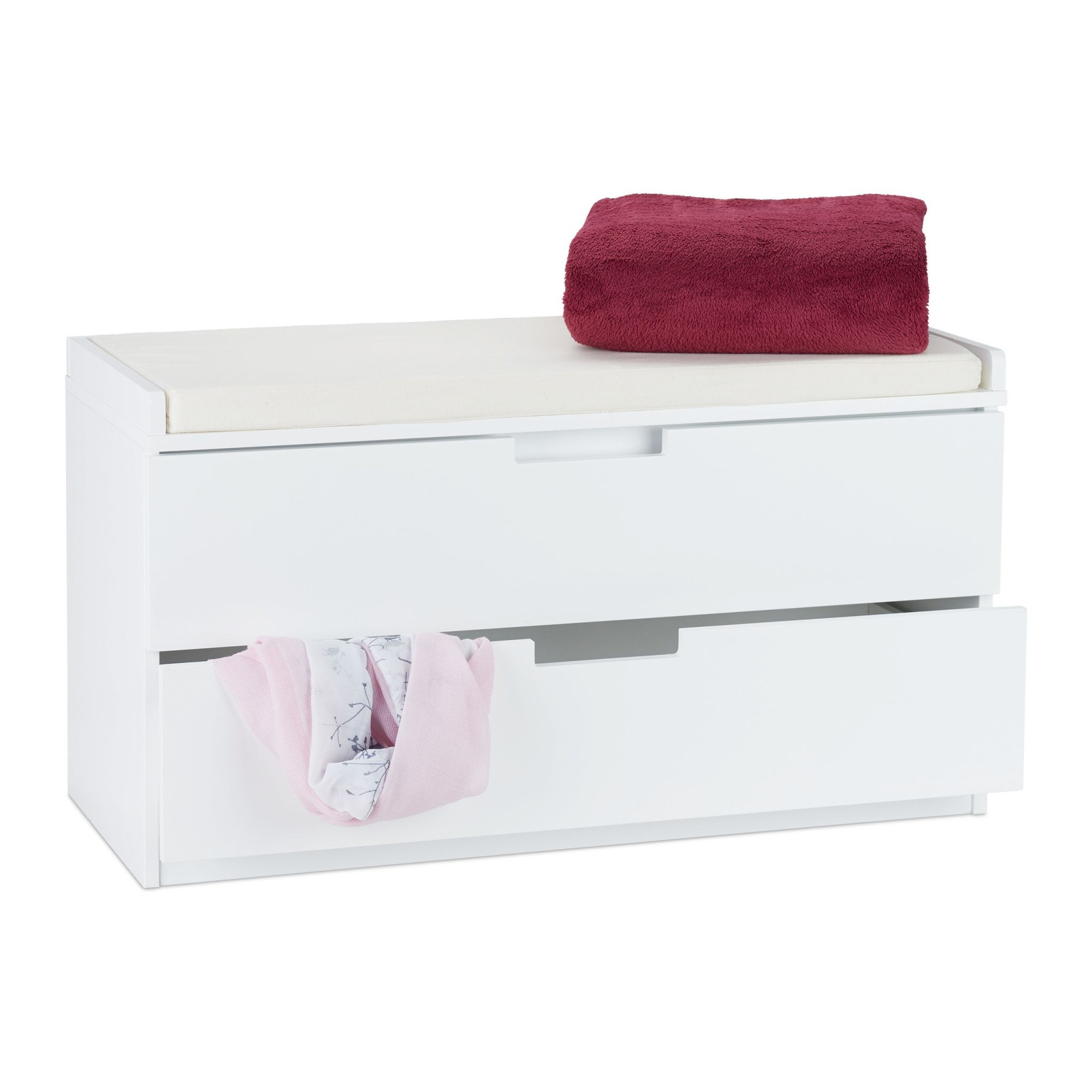 Banc avec 2 tiroirs