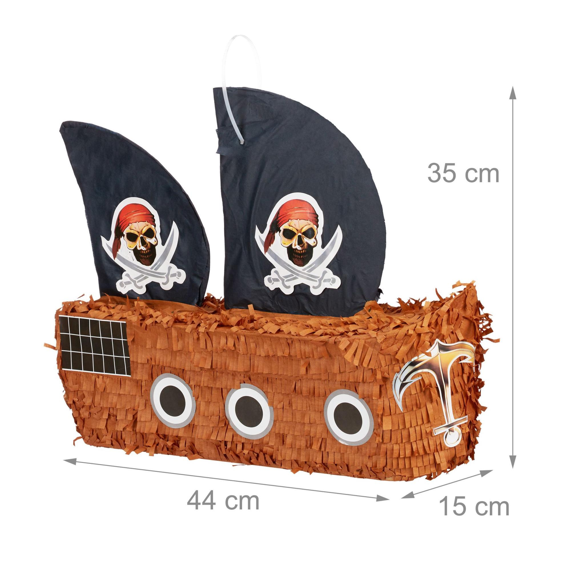Barco pirata piñata