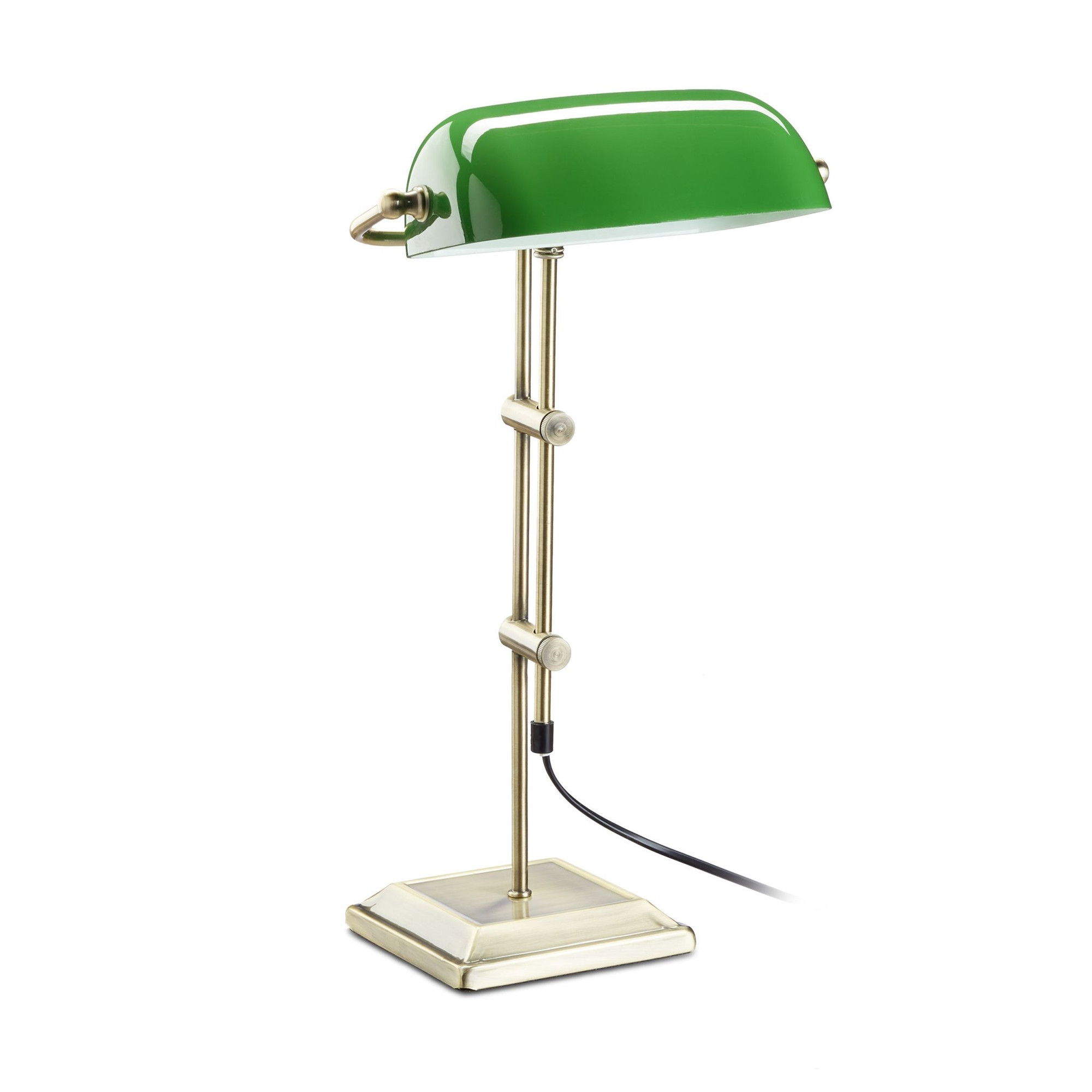Lampada da banchiere verde