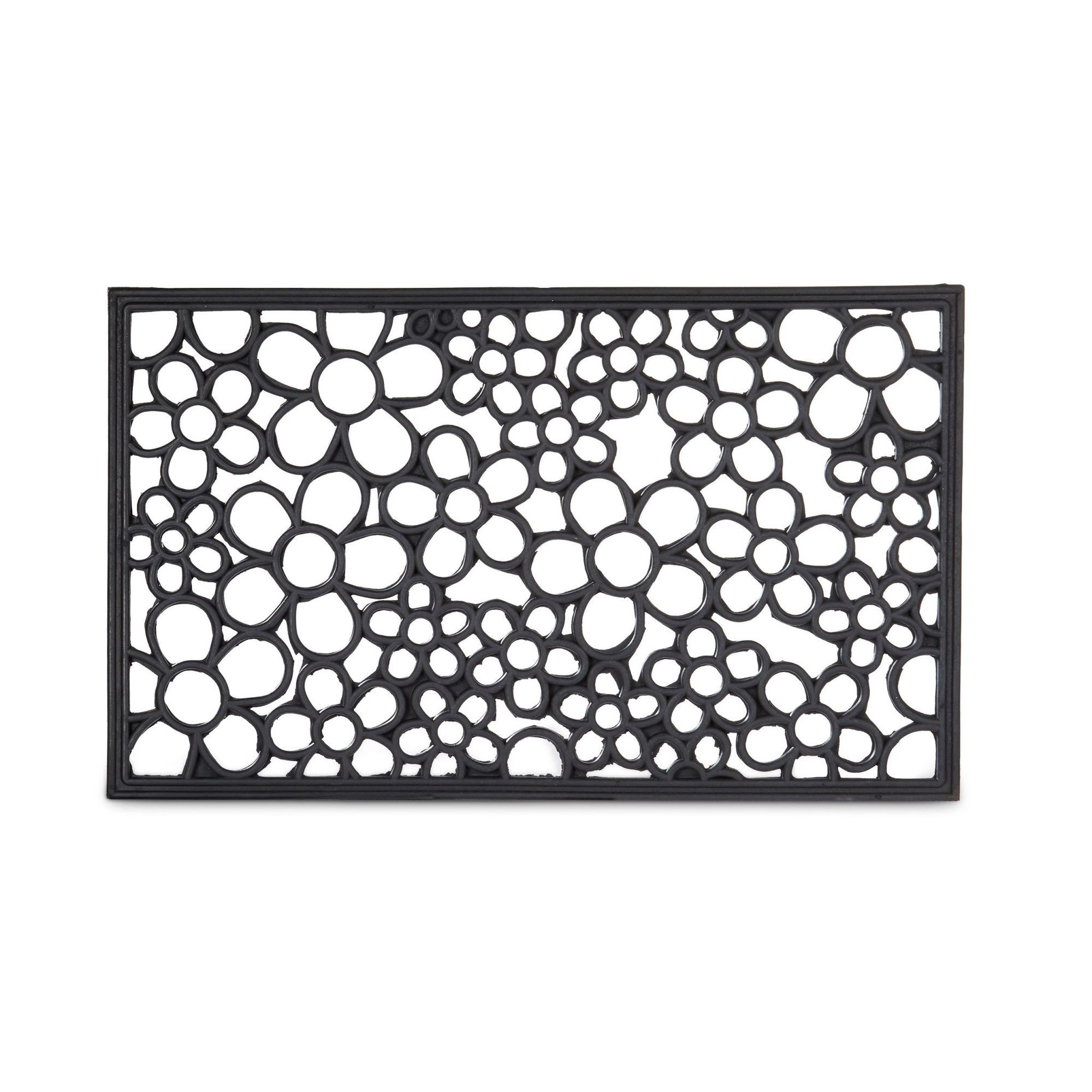 Alfombrilla de goma rectangular
