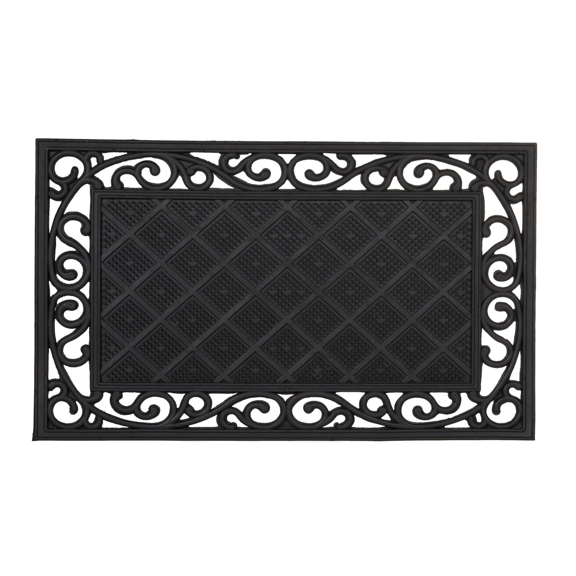 Alfombrilla de goma rectangular