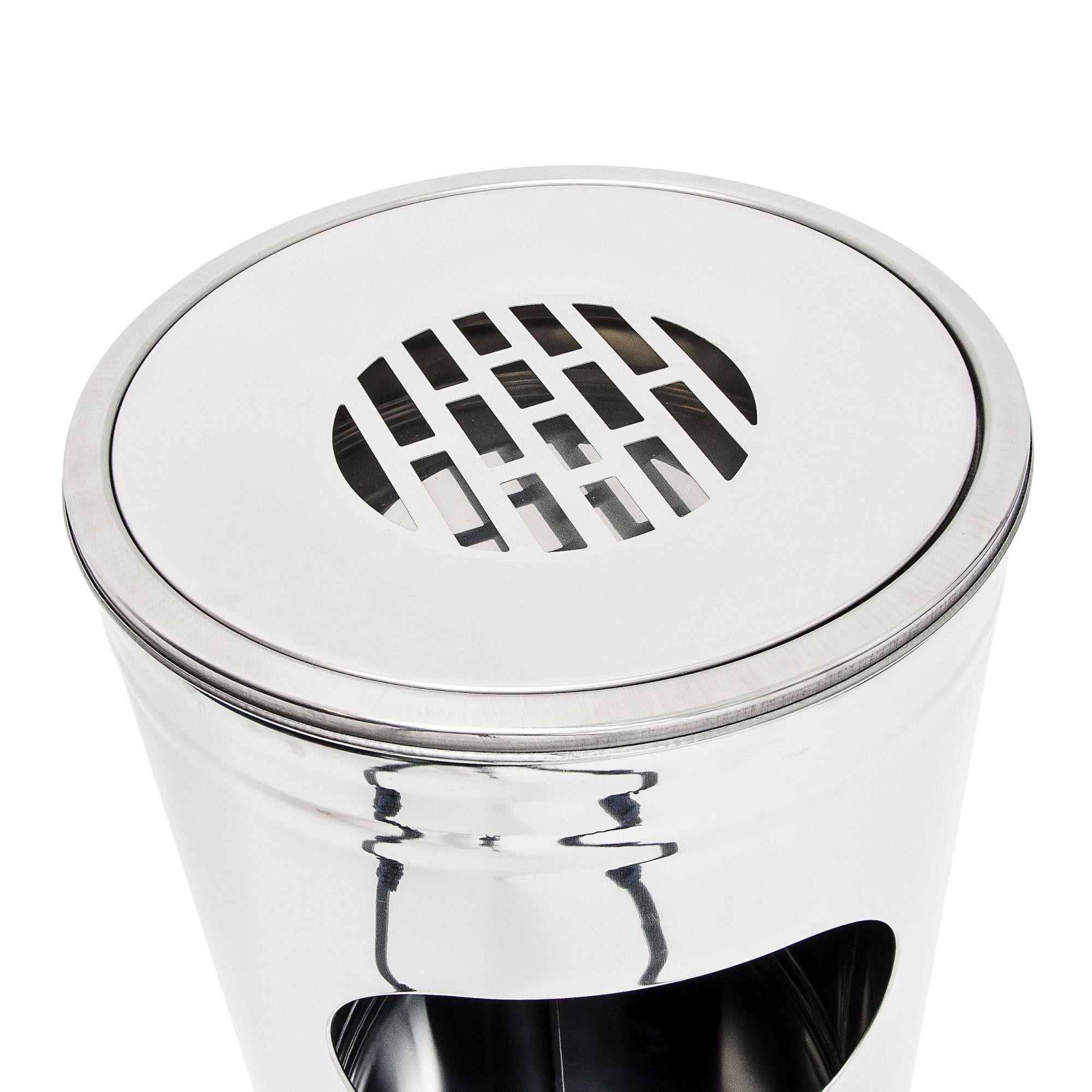 Standing ashtray outdoors 75 cm