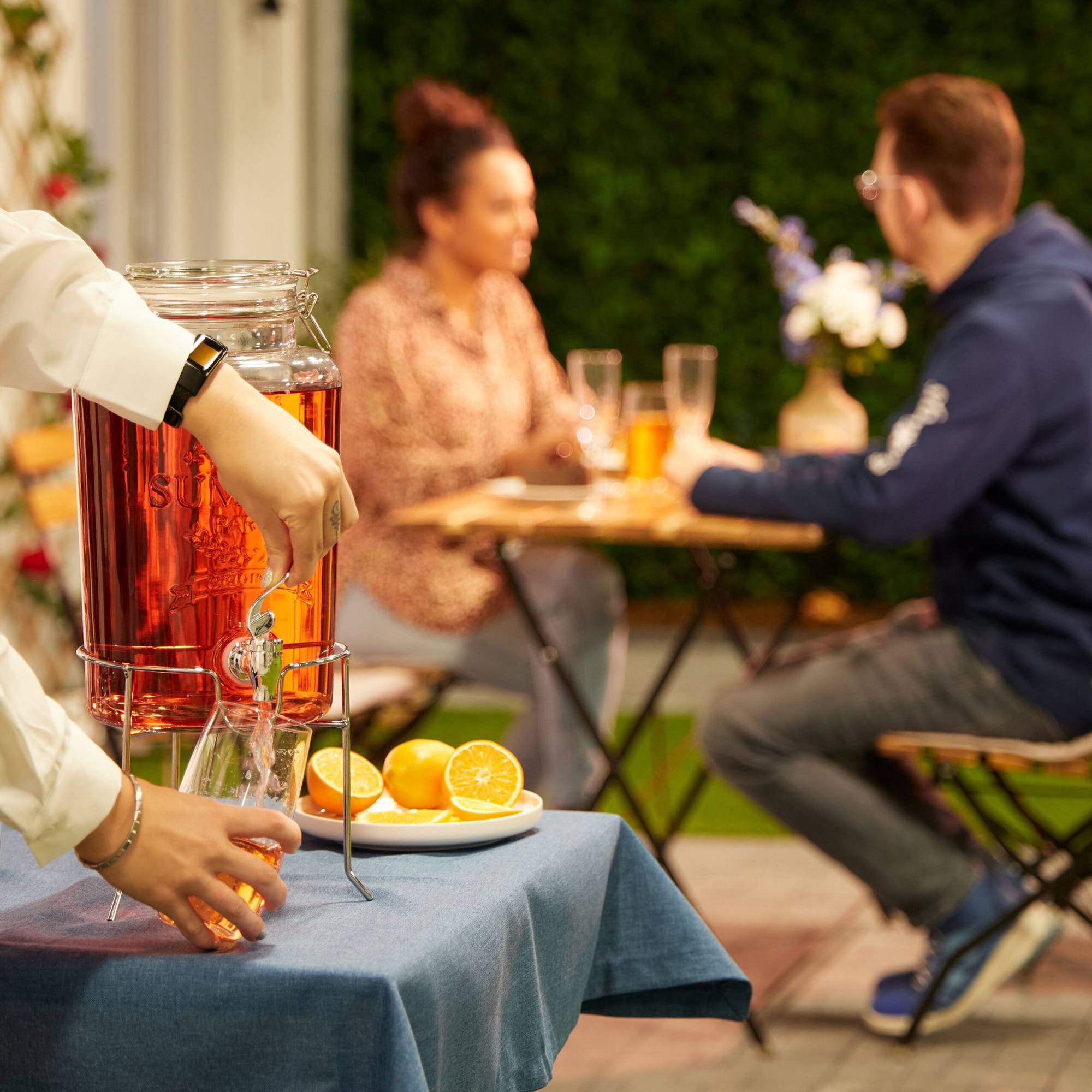 5 L Getränkespender mit Ständer