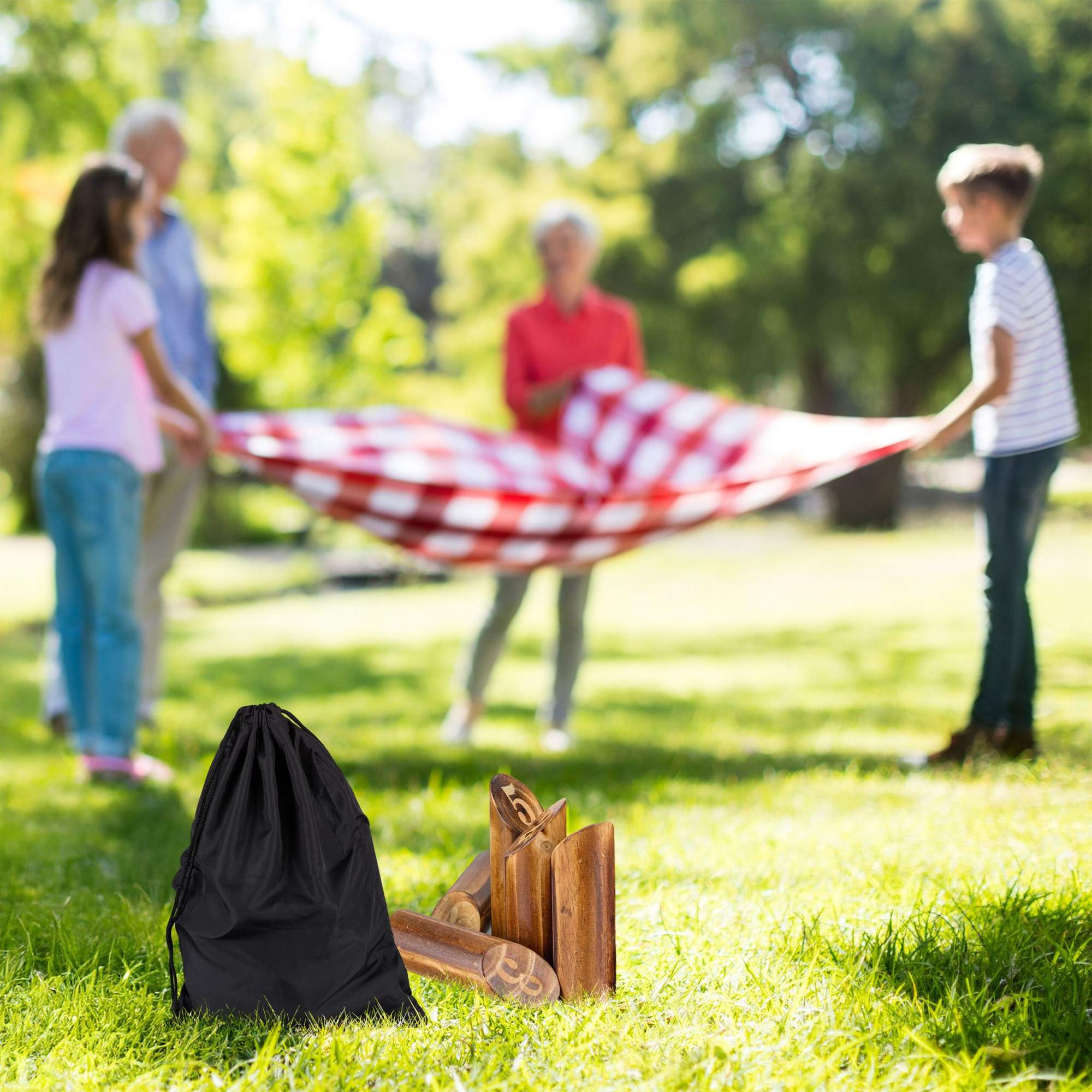Jogo de cubo com bolsa