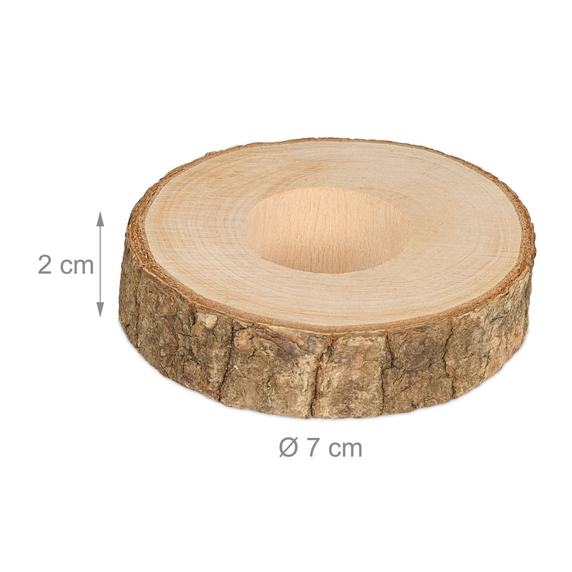 Holzserviettenringe 20er-Pack
