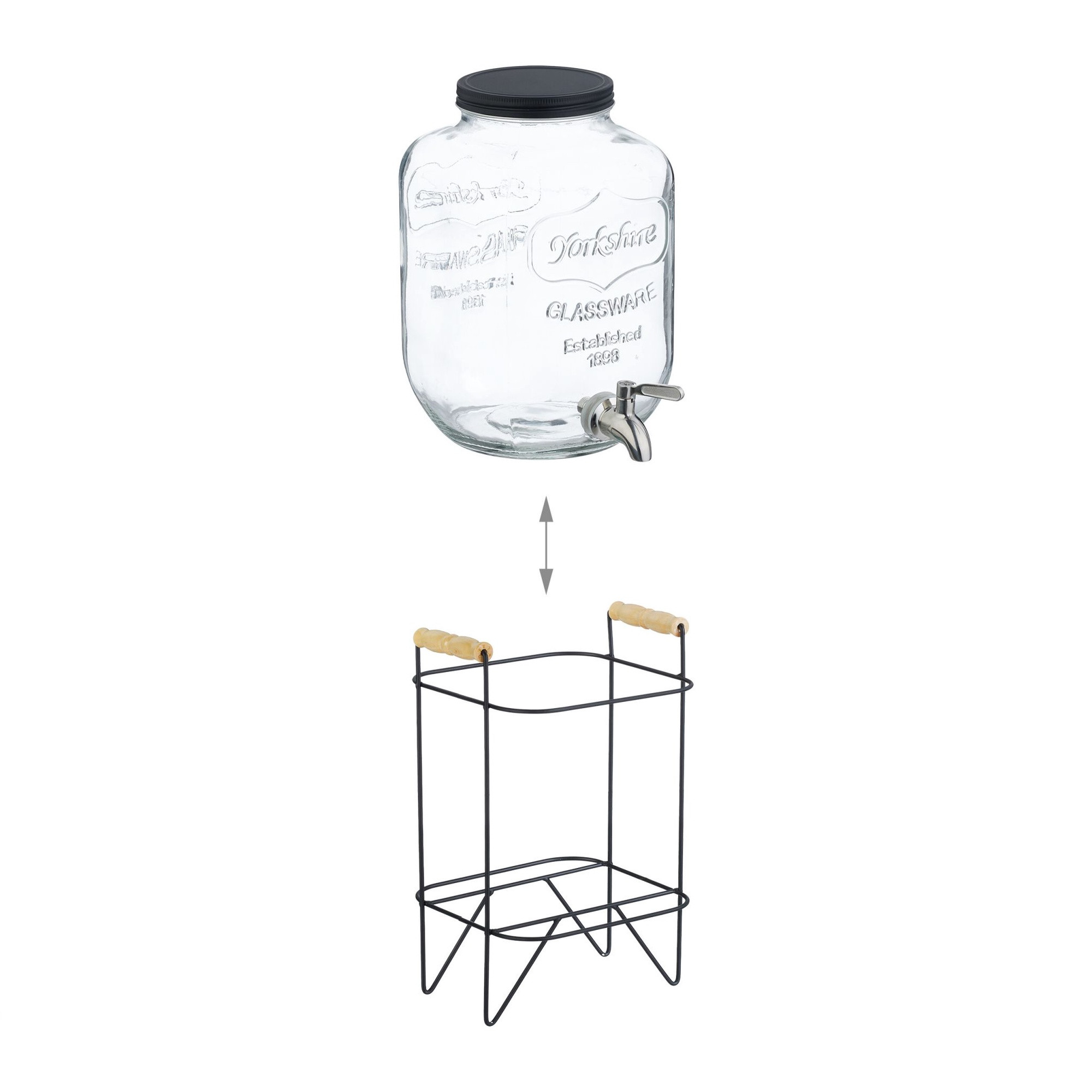 Distributore di bevande con supporto 5 L