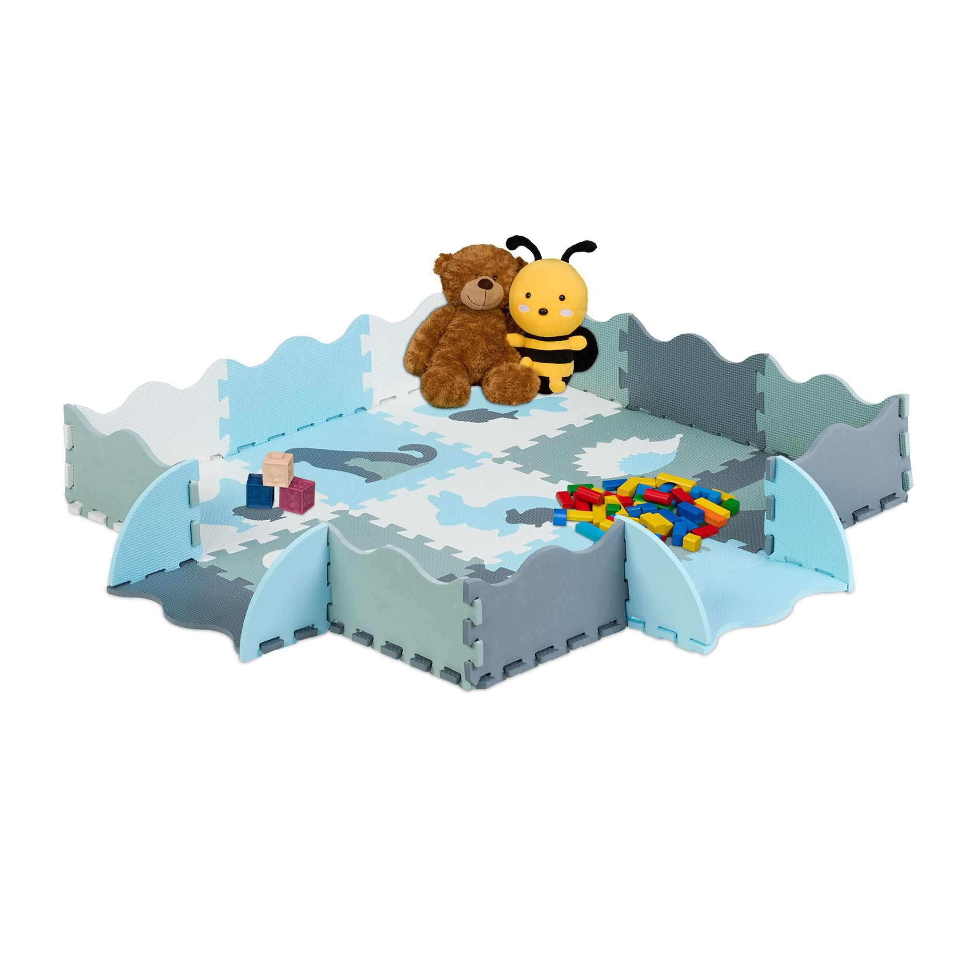 Puzzelmat dieren