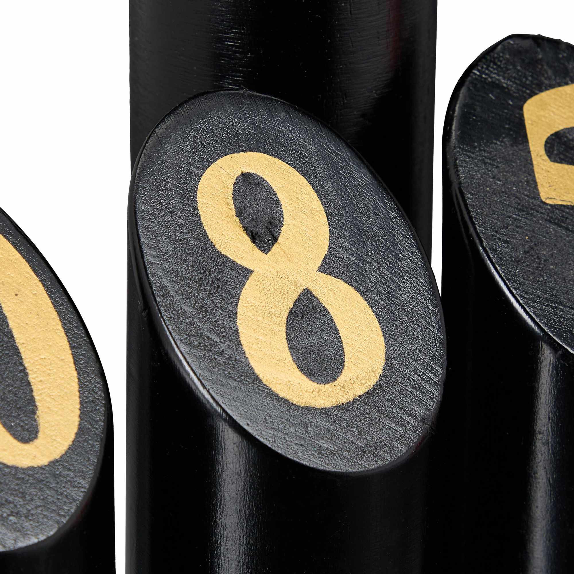 Jogo Black Kubb com bolsa