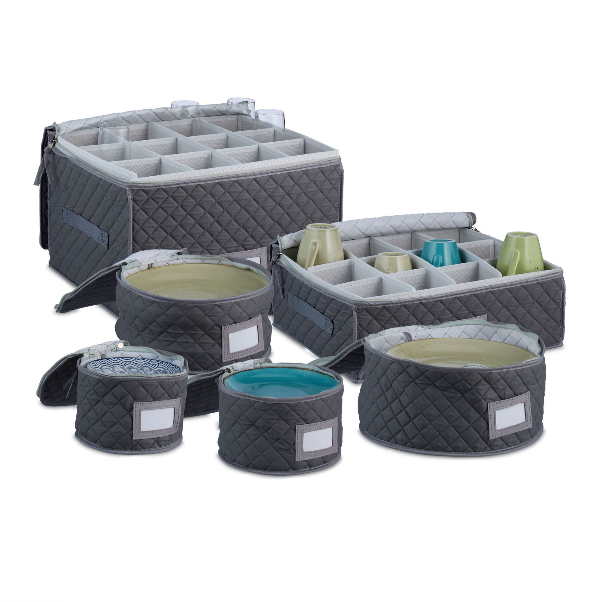 Storage box for porcelain 6-pack