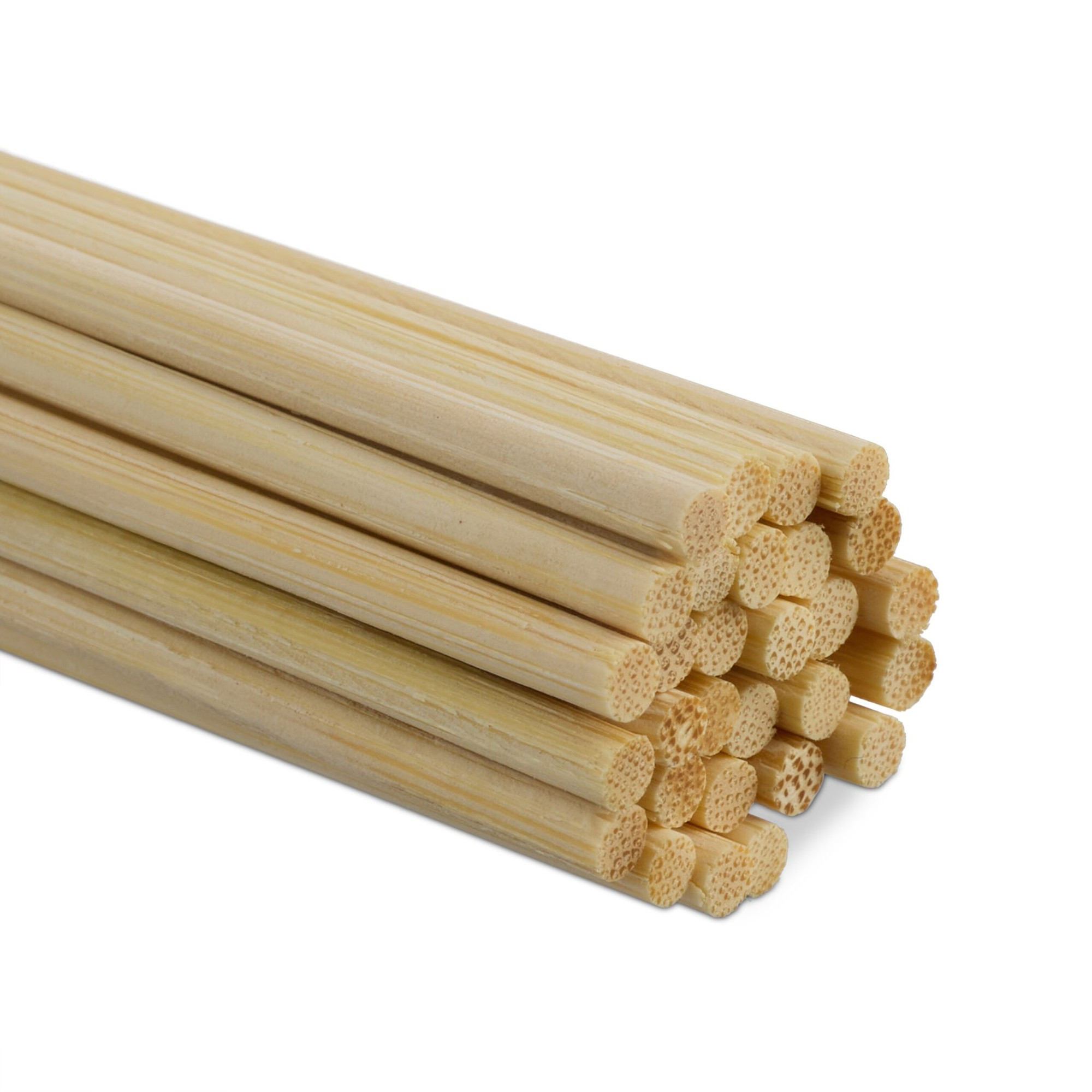 conjunto de 500 varas de bambu 30 cm