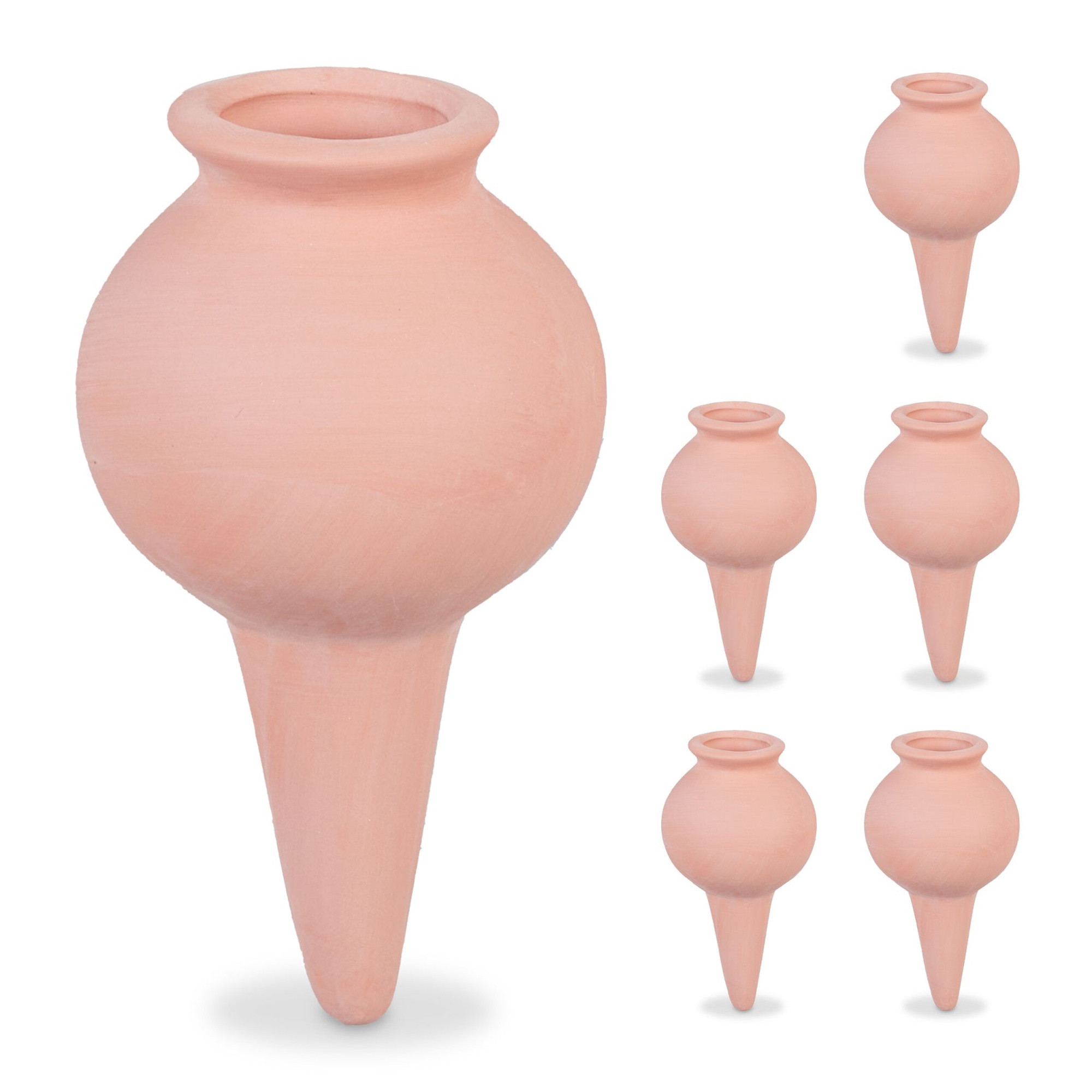Kleikegels, set van 6