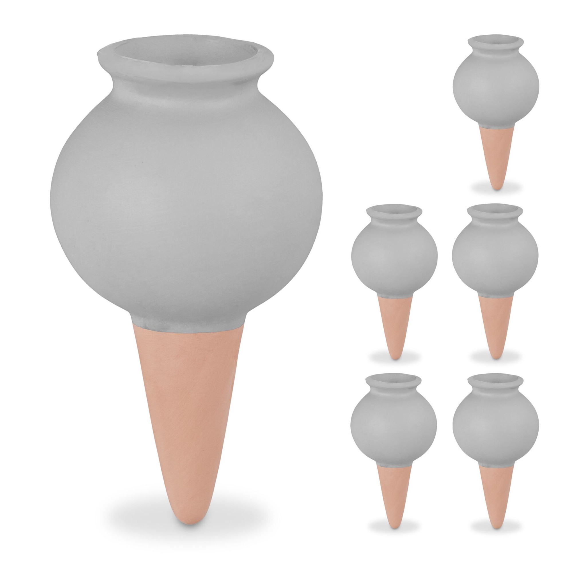 Kleitips irrigatieset van 6