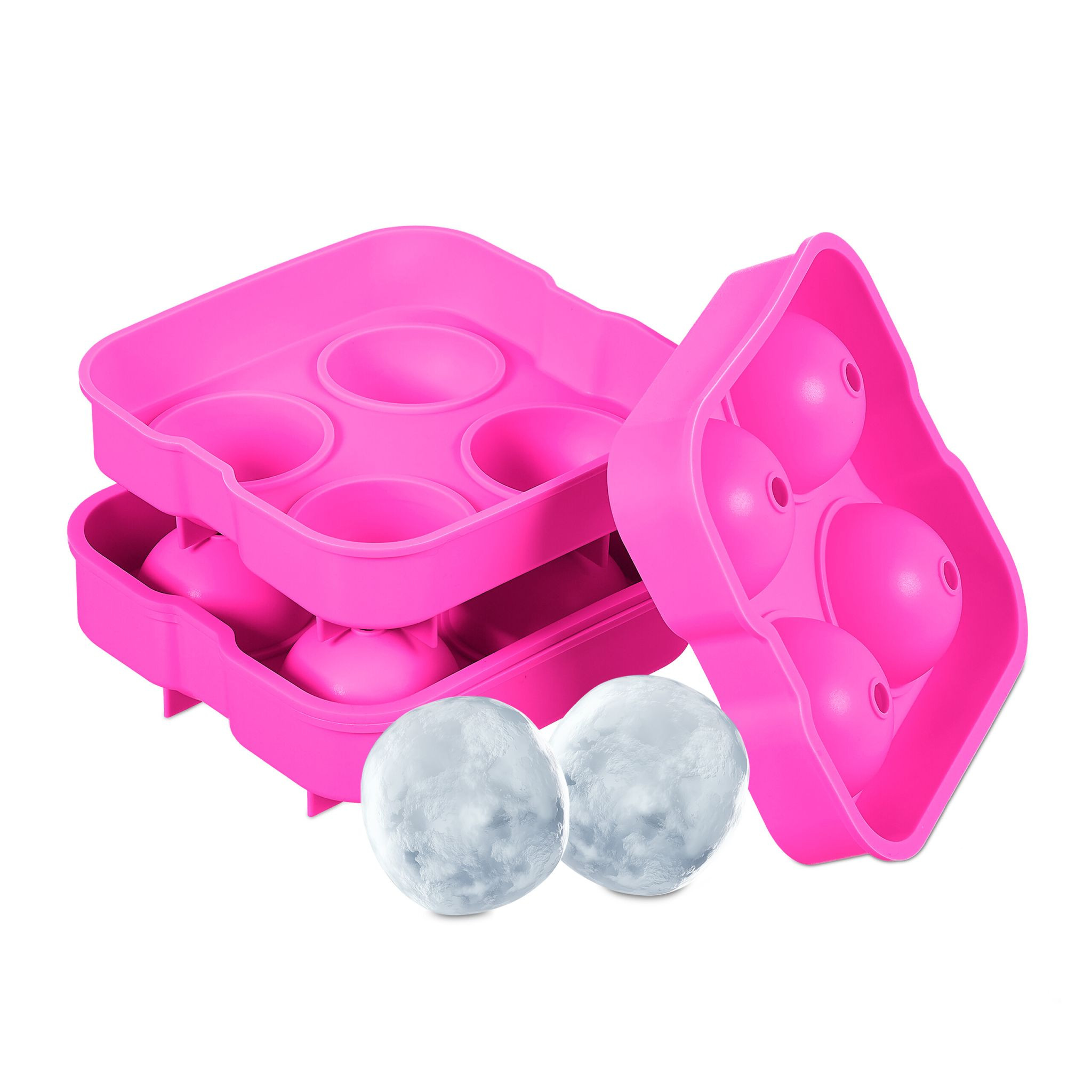 Silikon Eiswürfelform 2er Set