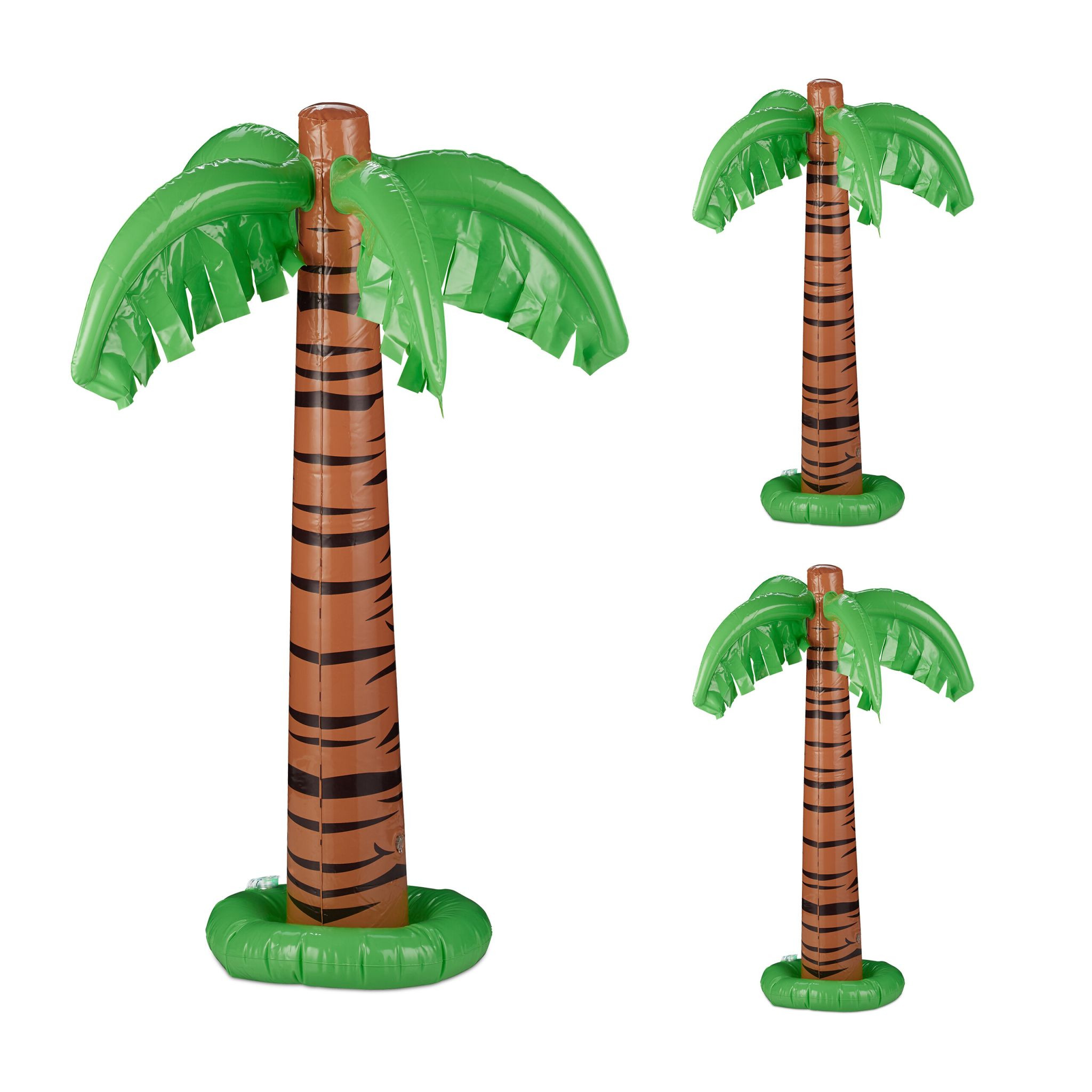 Ensemble de 3 palmiers gonflables