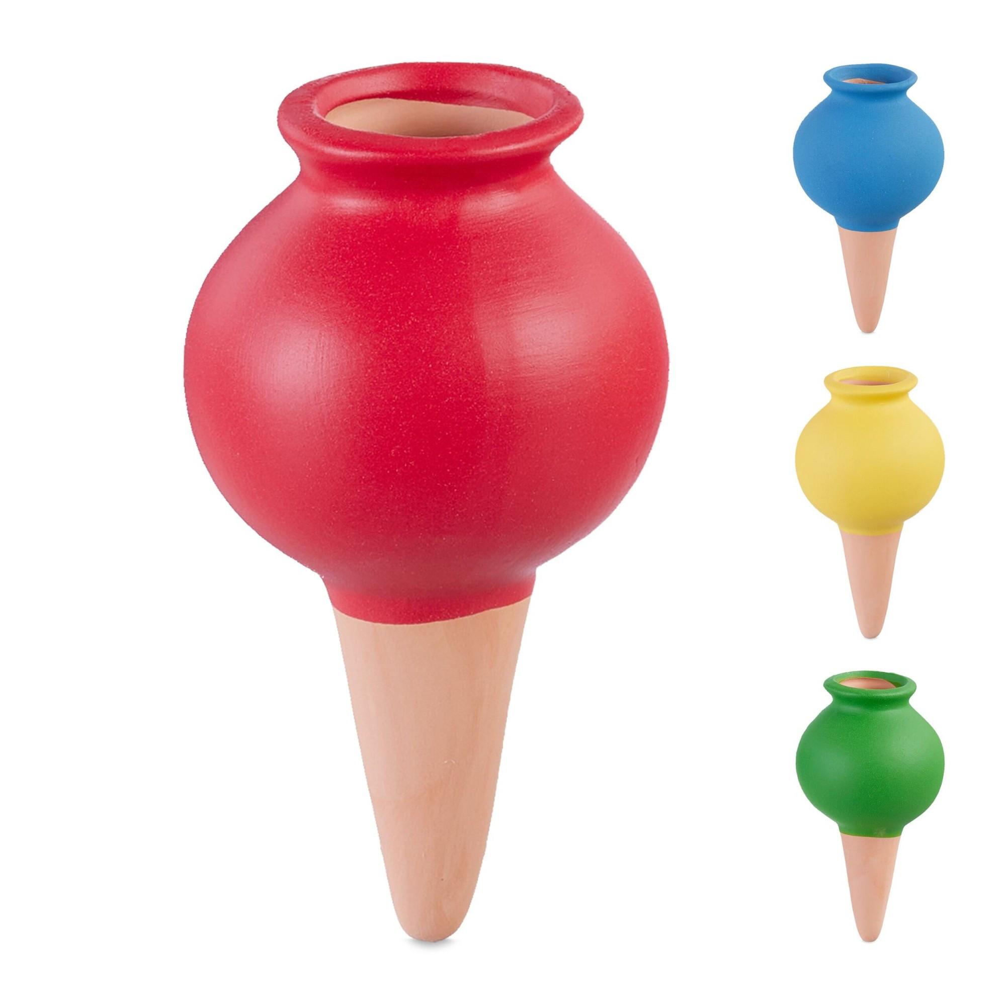 Set van 4 kleikegels