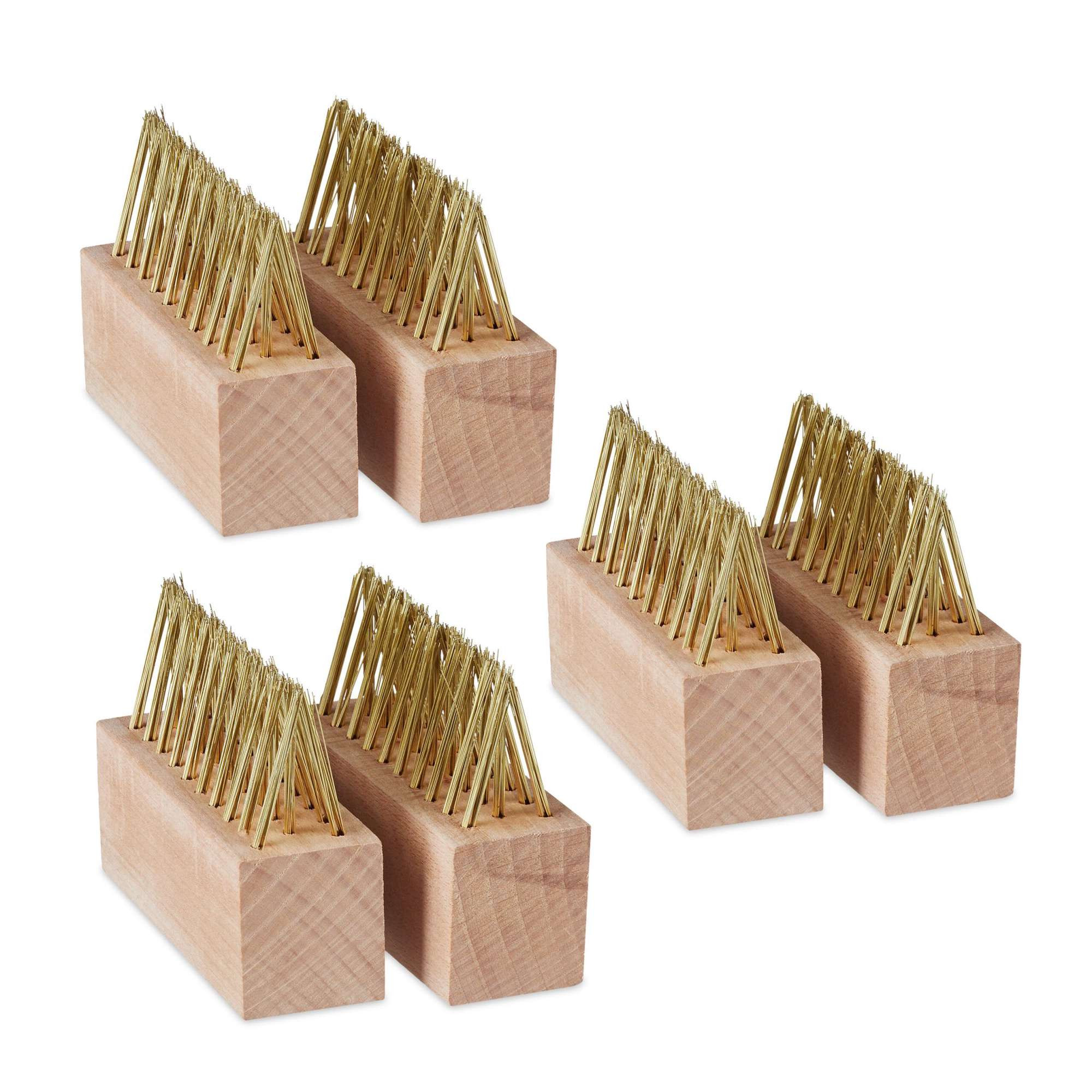 Ensemble de 6 brosses de désherbage