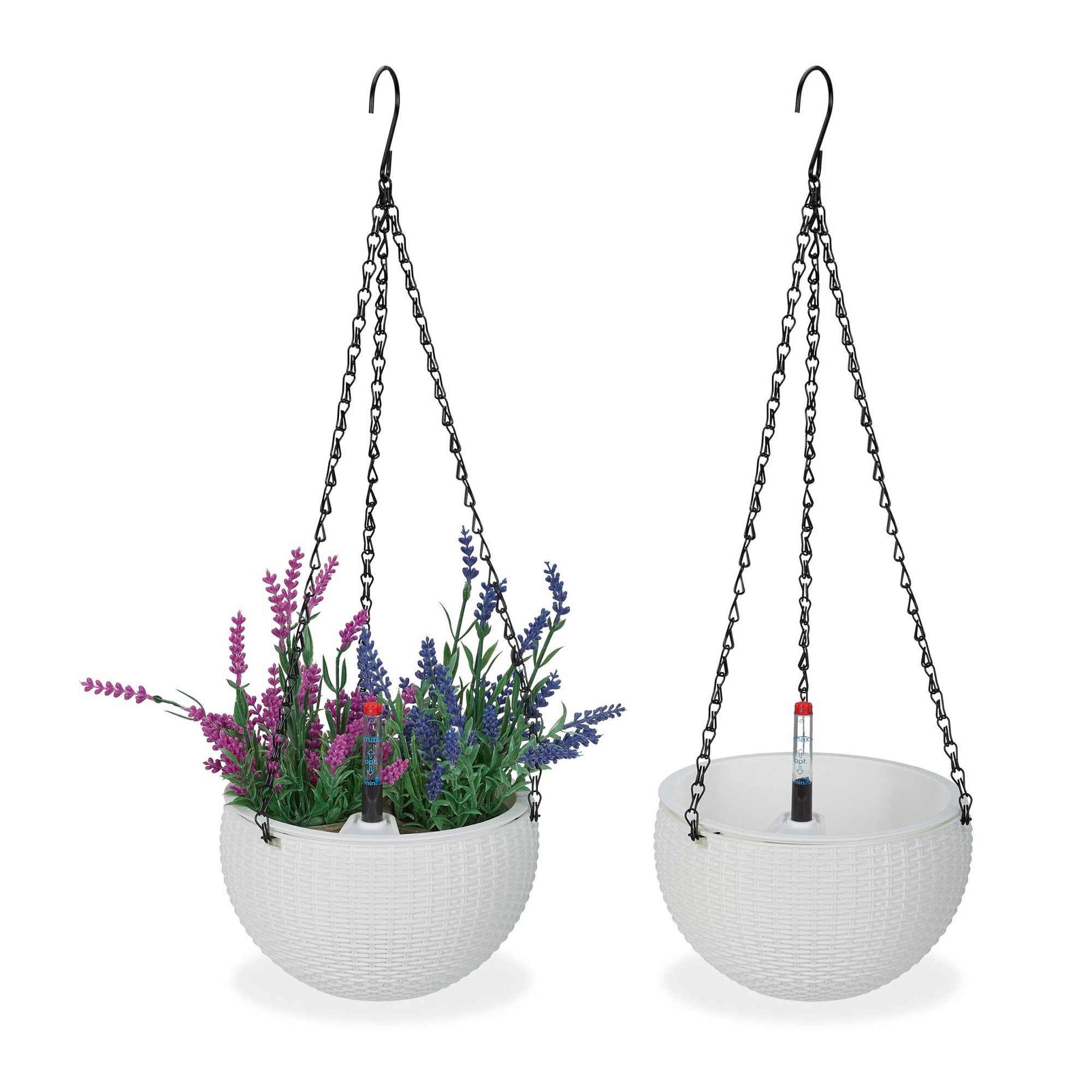 Hangmand met watercontainer set van 2