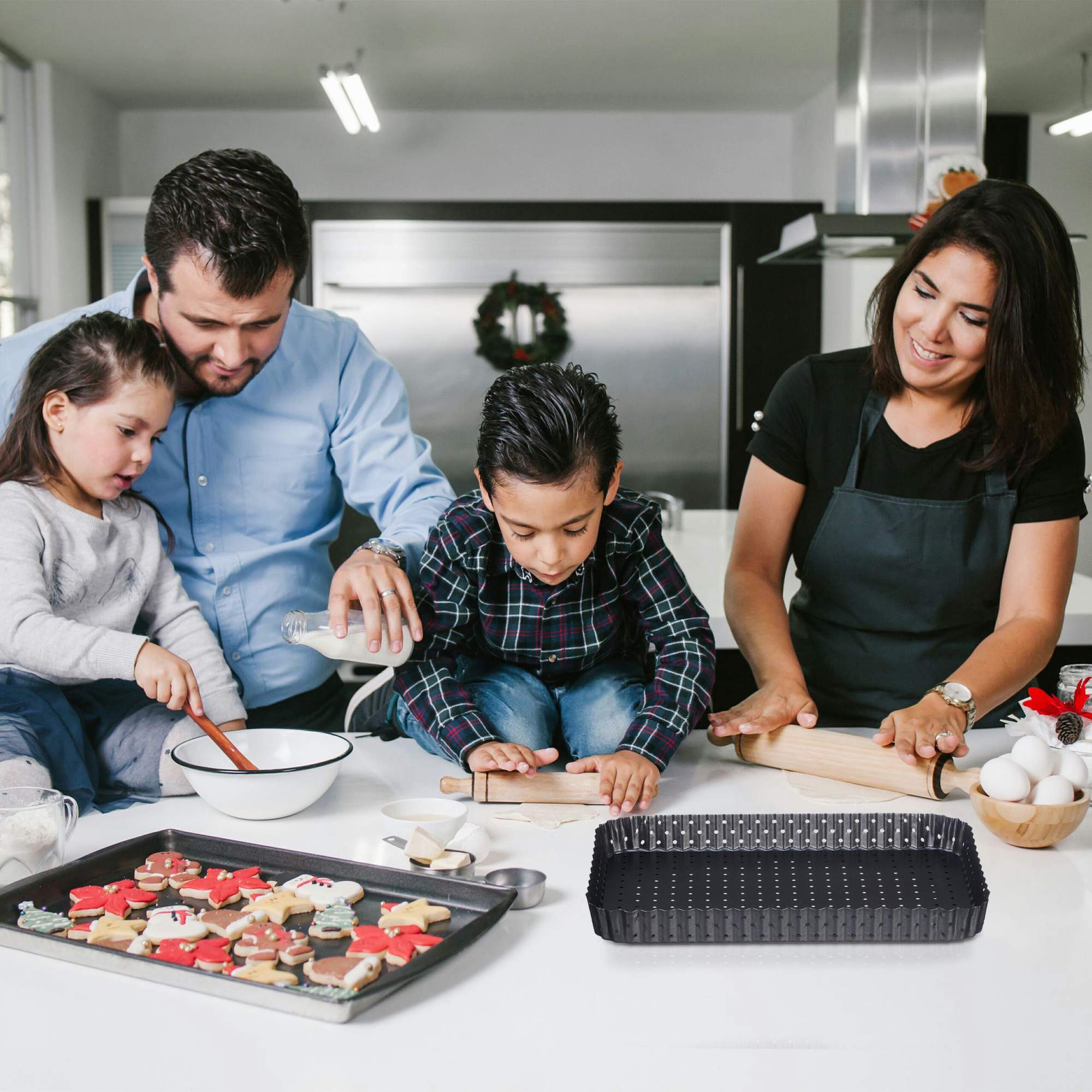 Kuchenform 2er Set mit Löchern