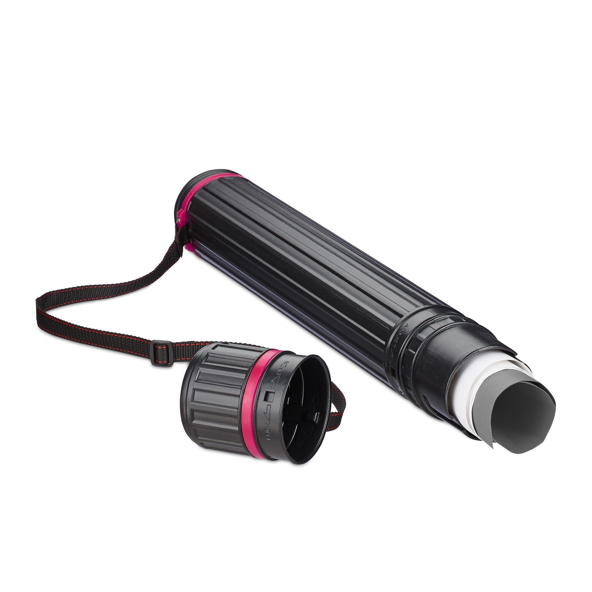 Retractable poster roll