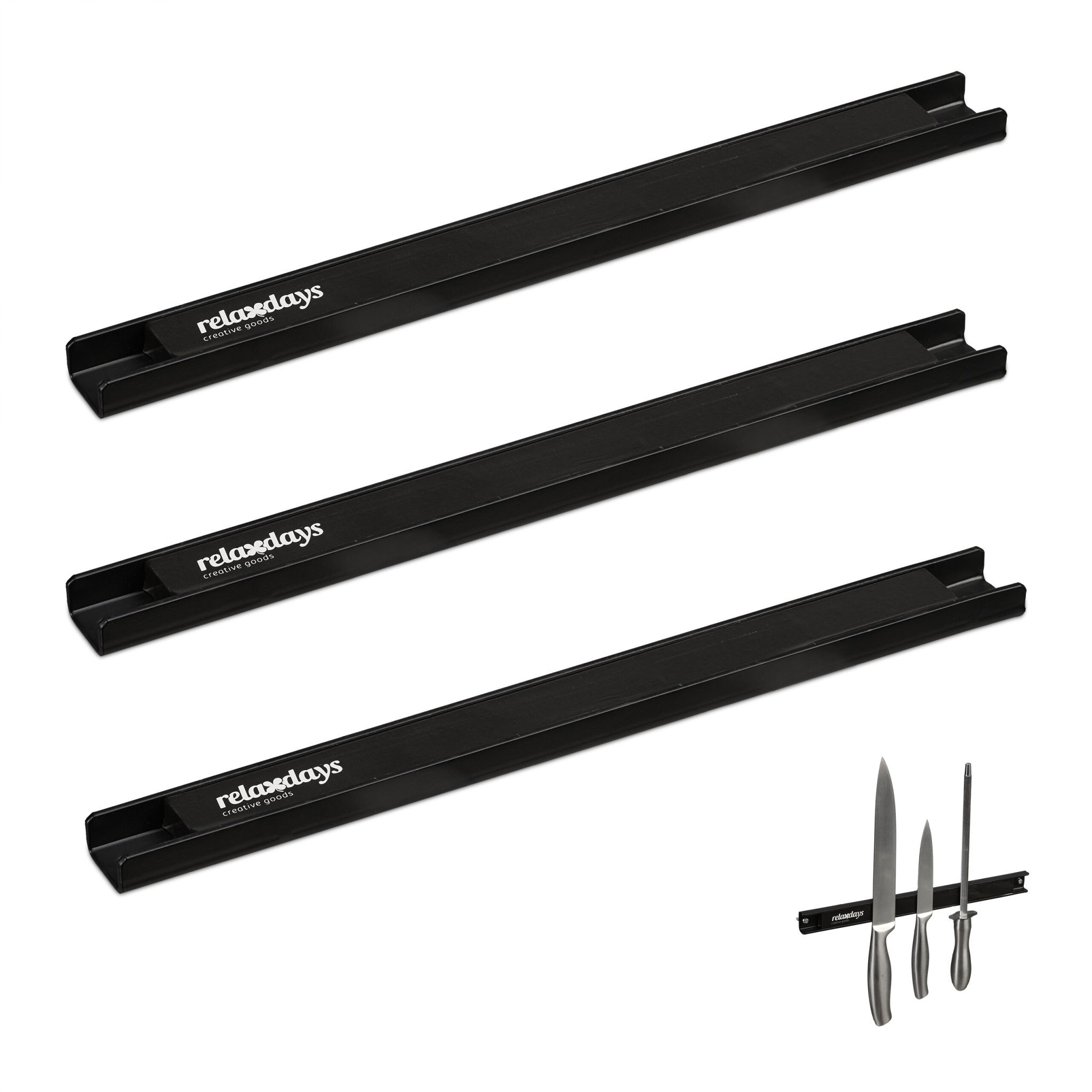 3er-Set Magnetstäbe 30 cm