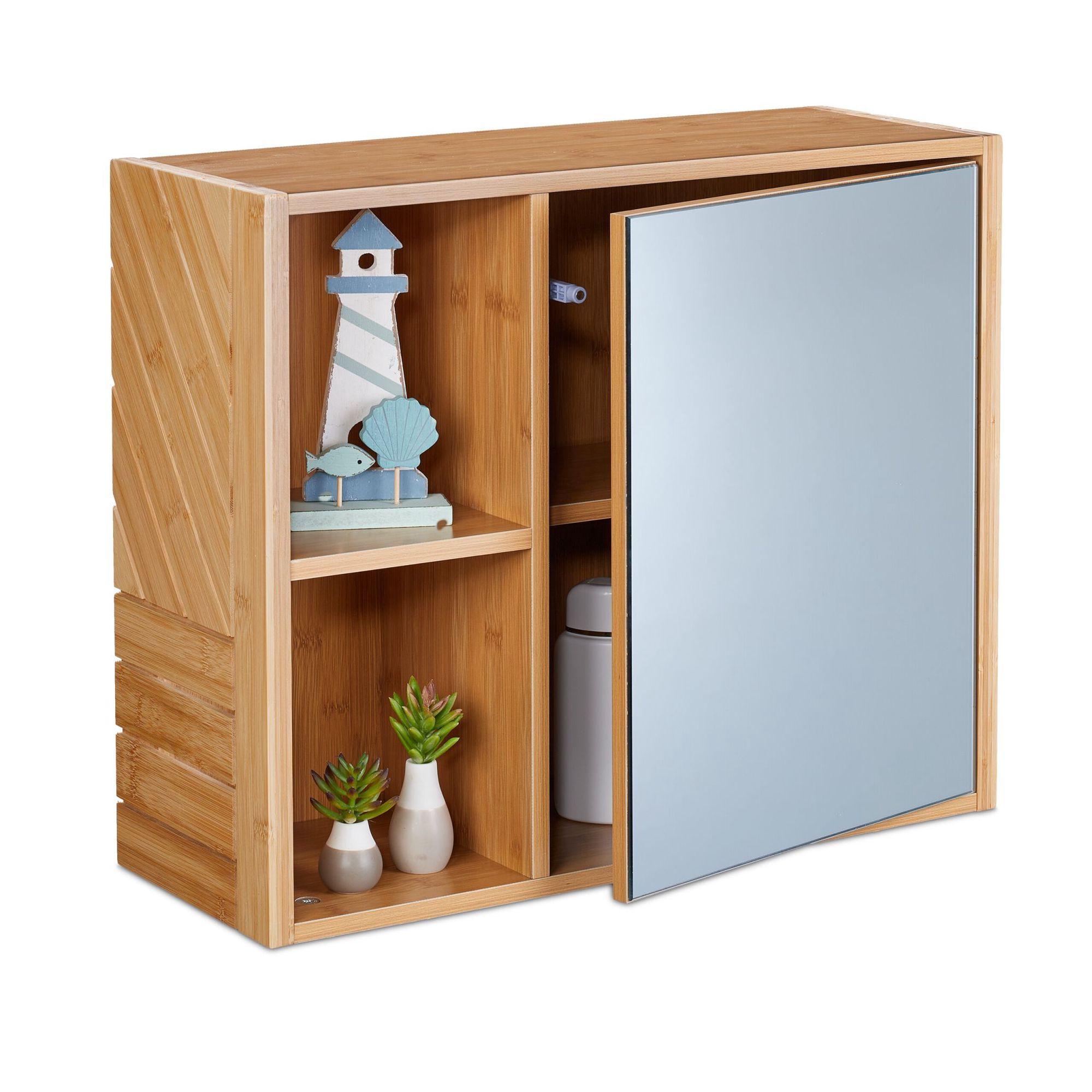 Spiegelschrank mit Ablageflächen