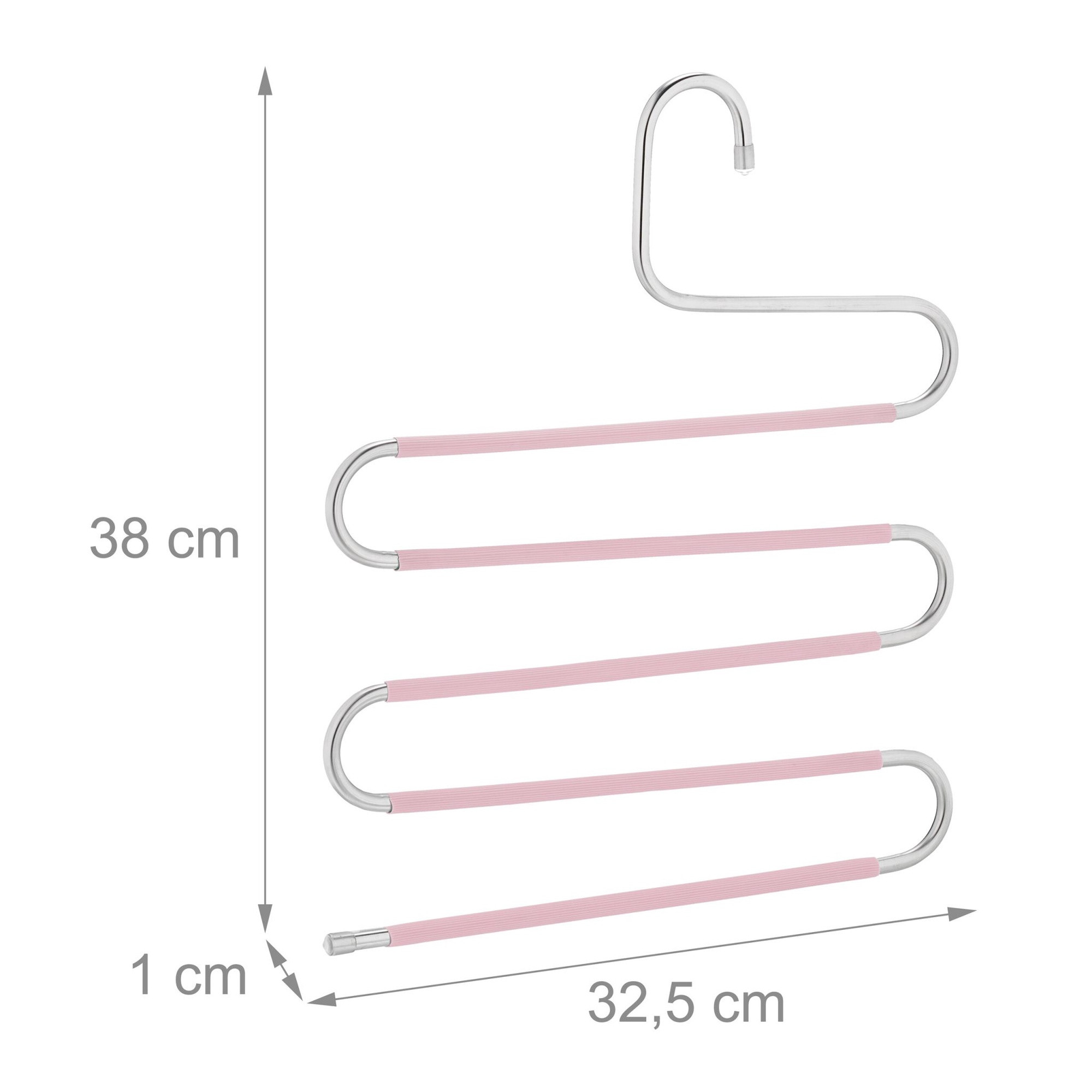 Conjunto de 4 cabides para calças