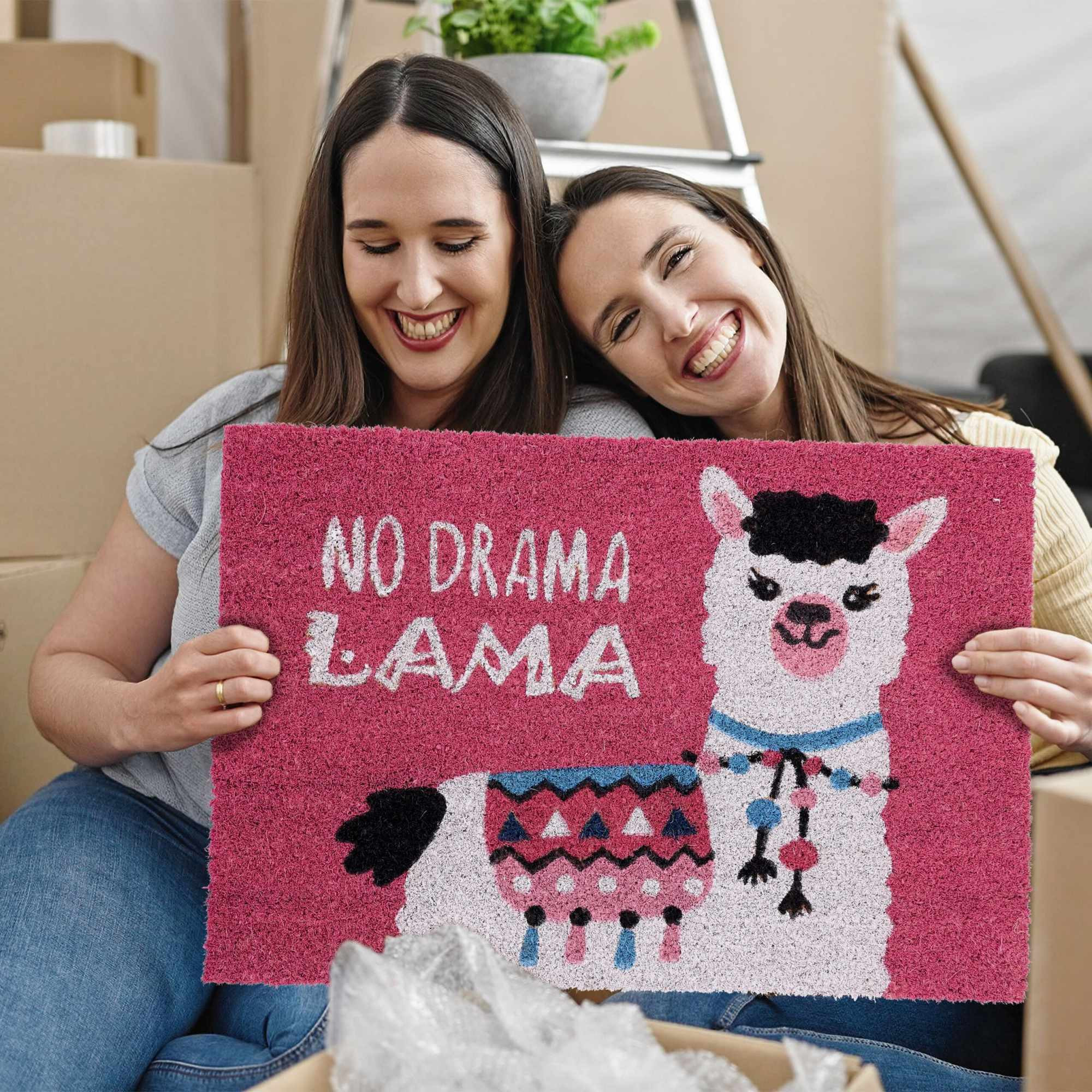 Fußmatte Lama
