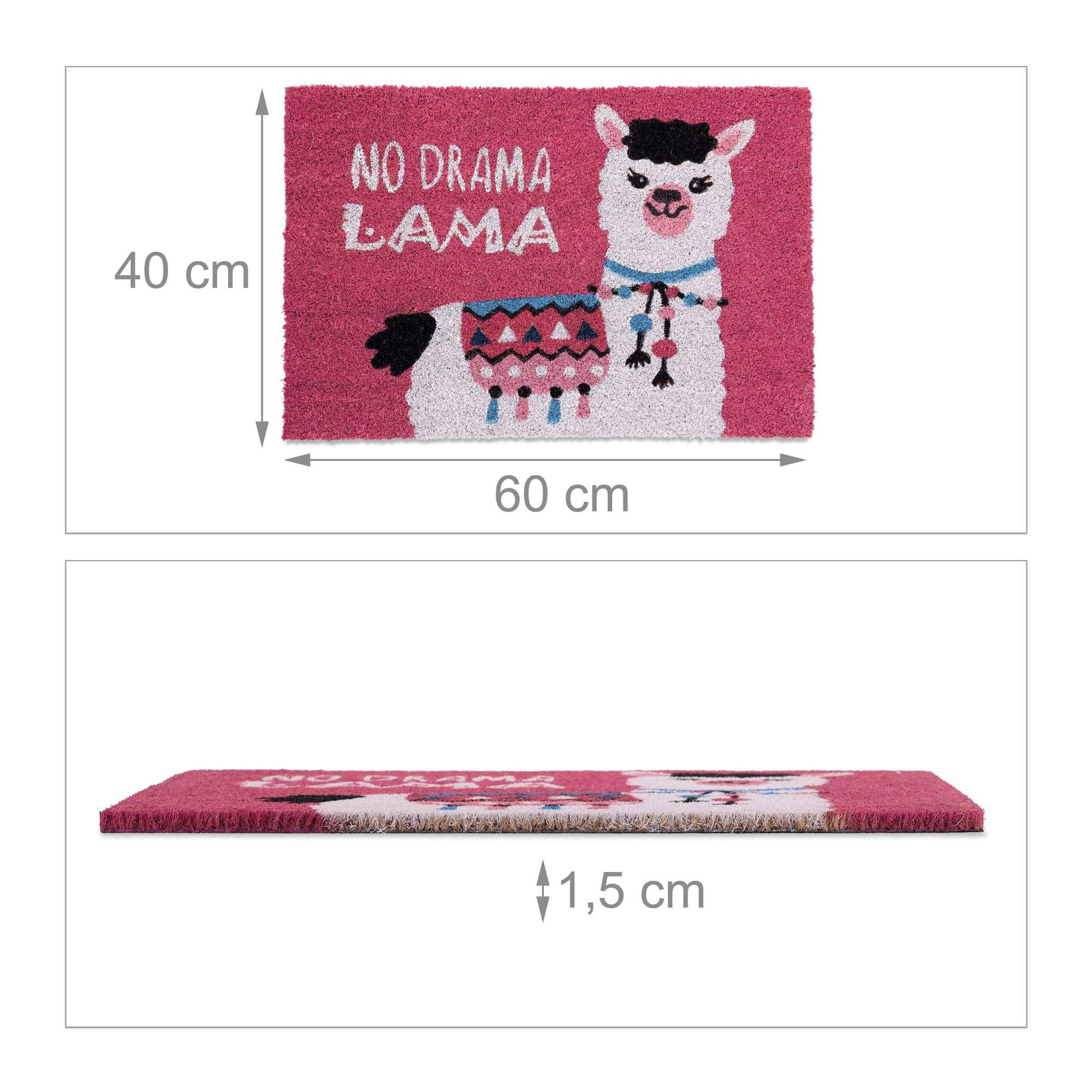 Felpudo Llama