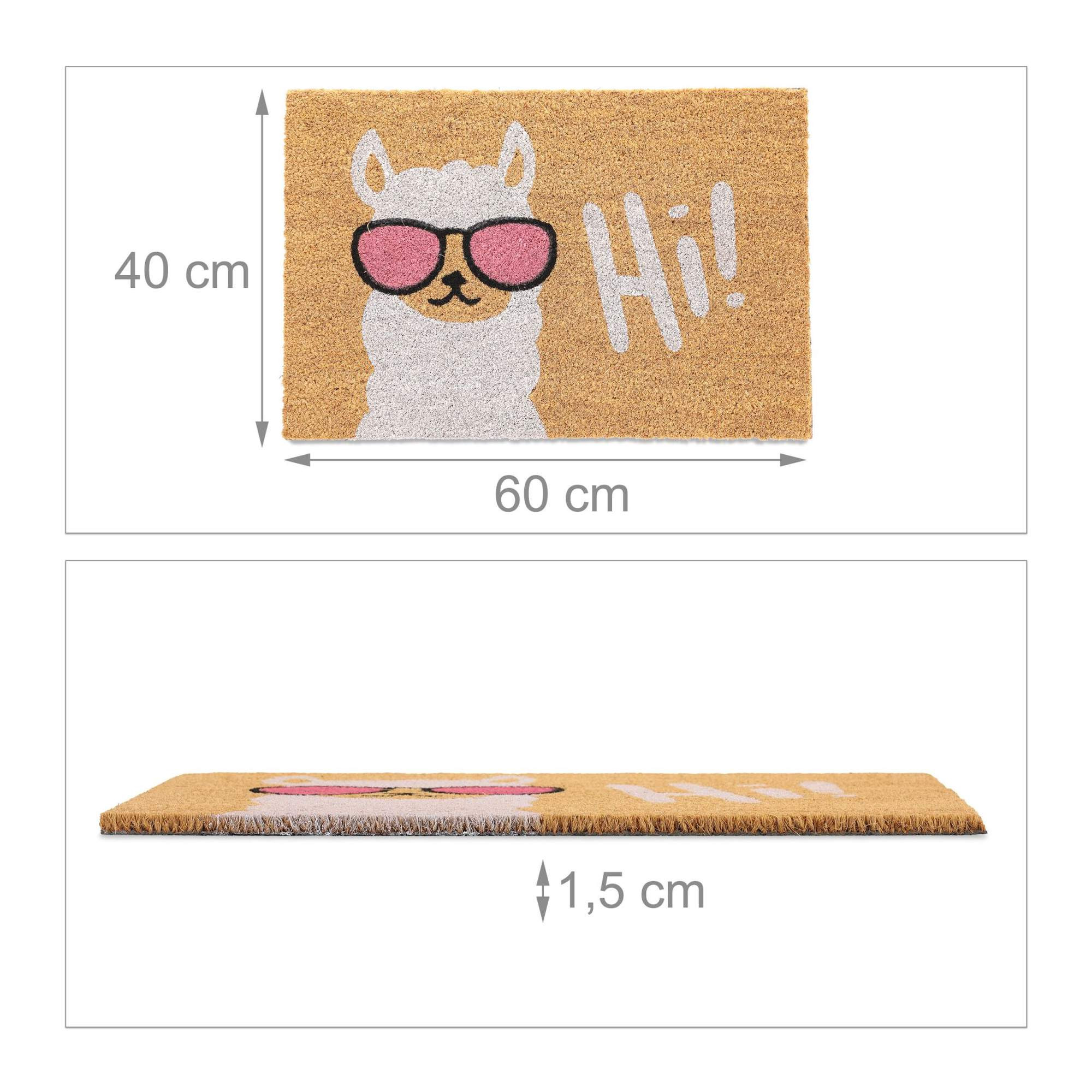Felpudo Llama