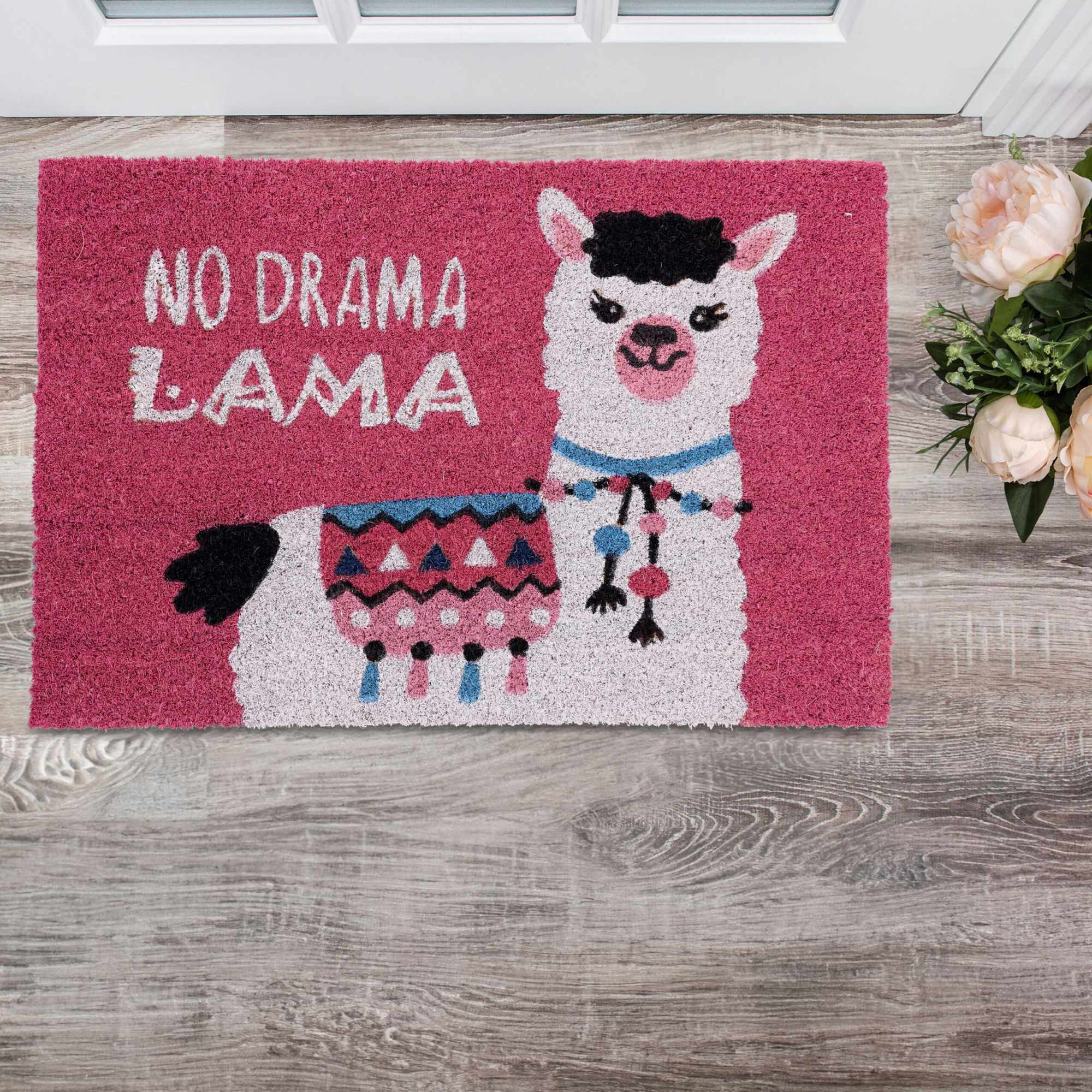 Fußmatte Lama