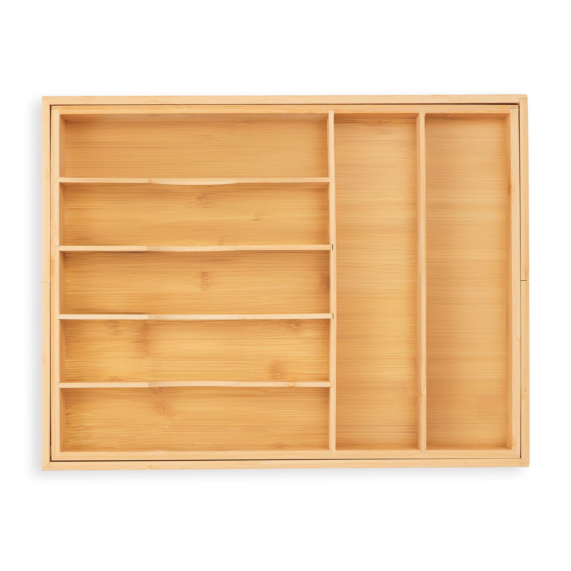 Range-couverts extensible en bambou