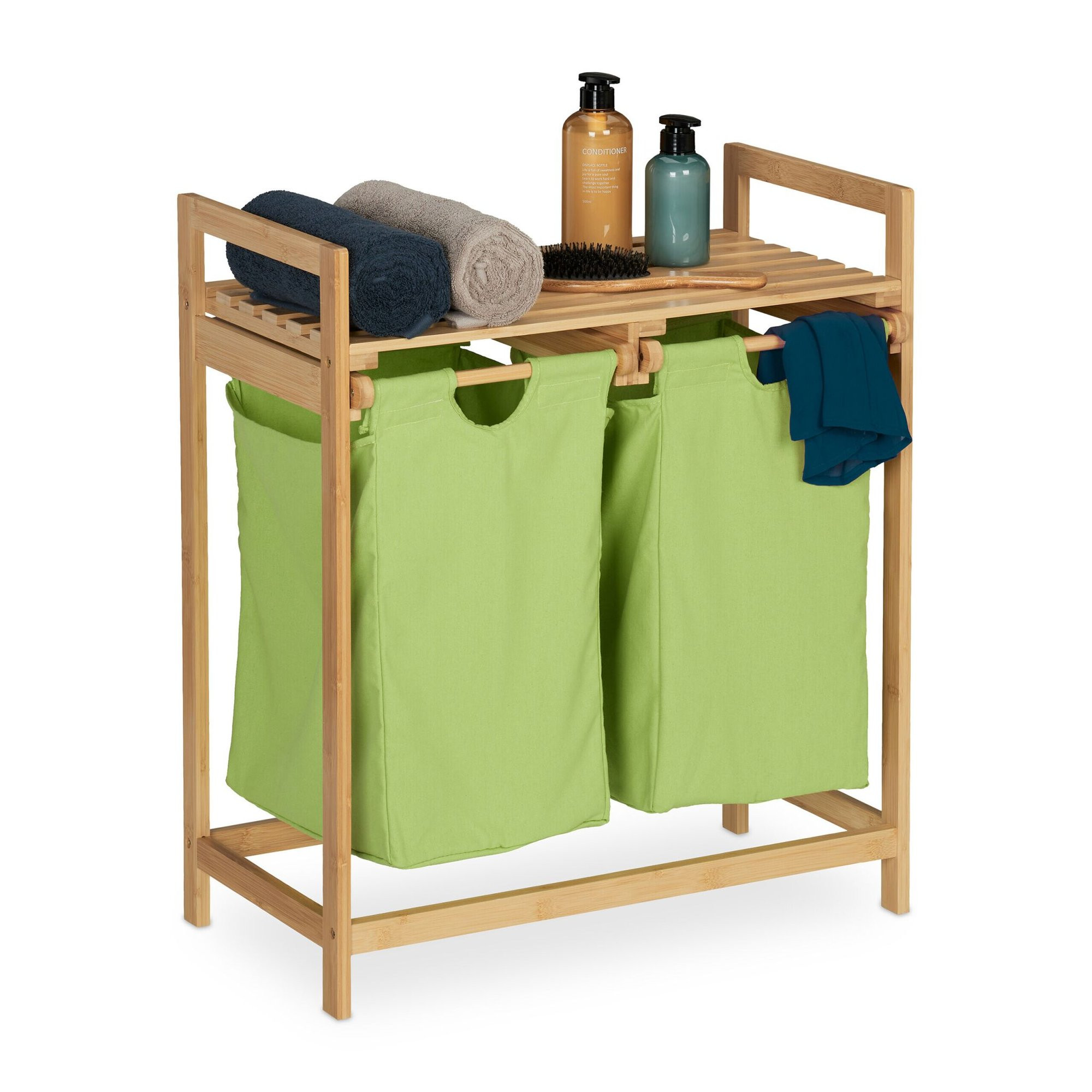 Bamboe wasmand plank