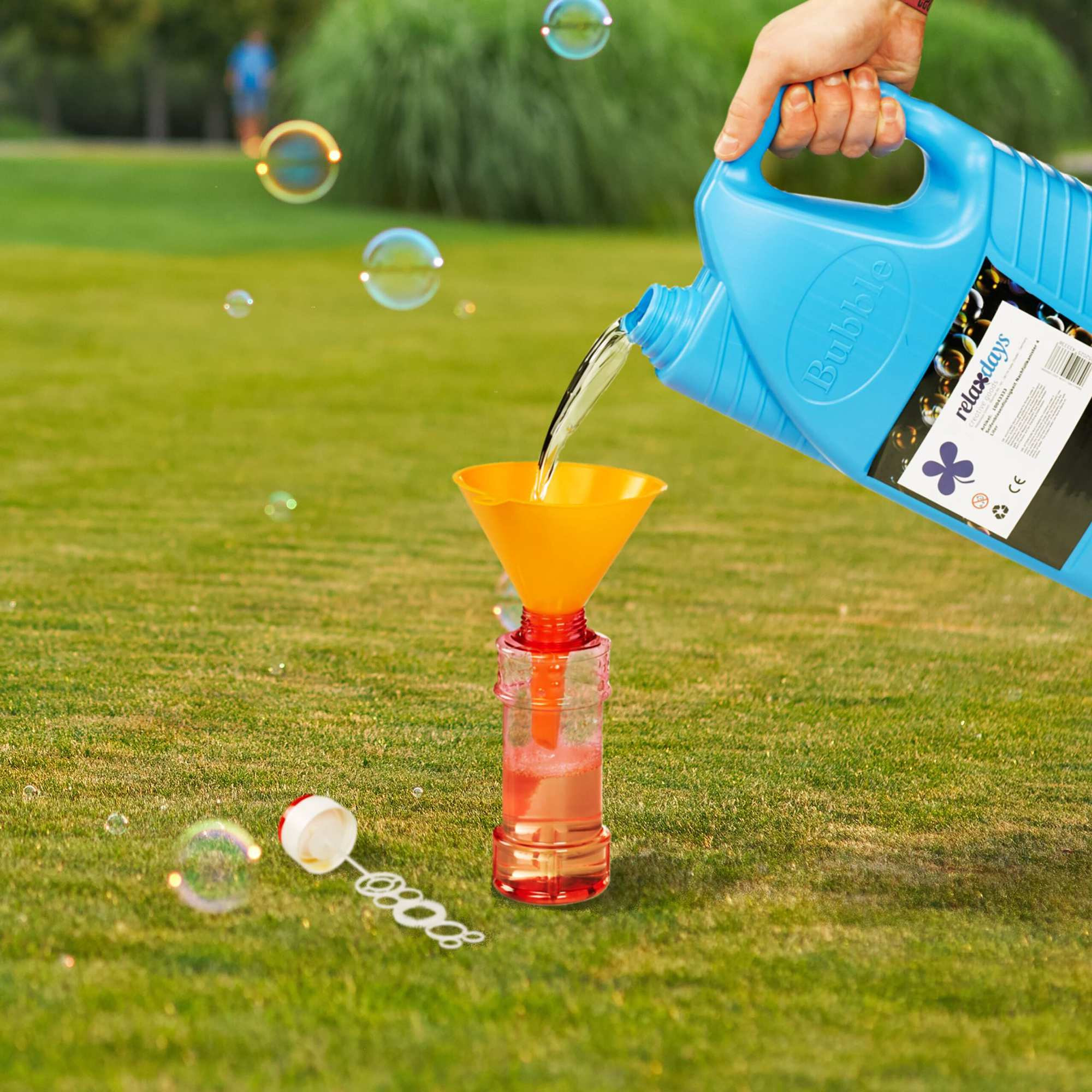 Filling container for soap bubbles 4 liters